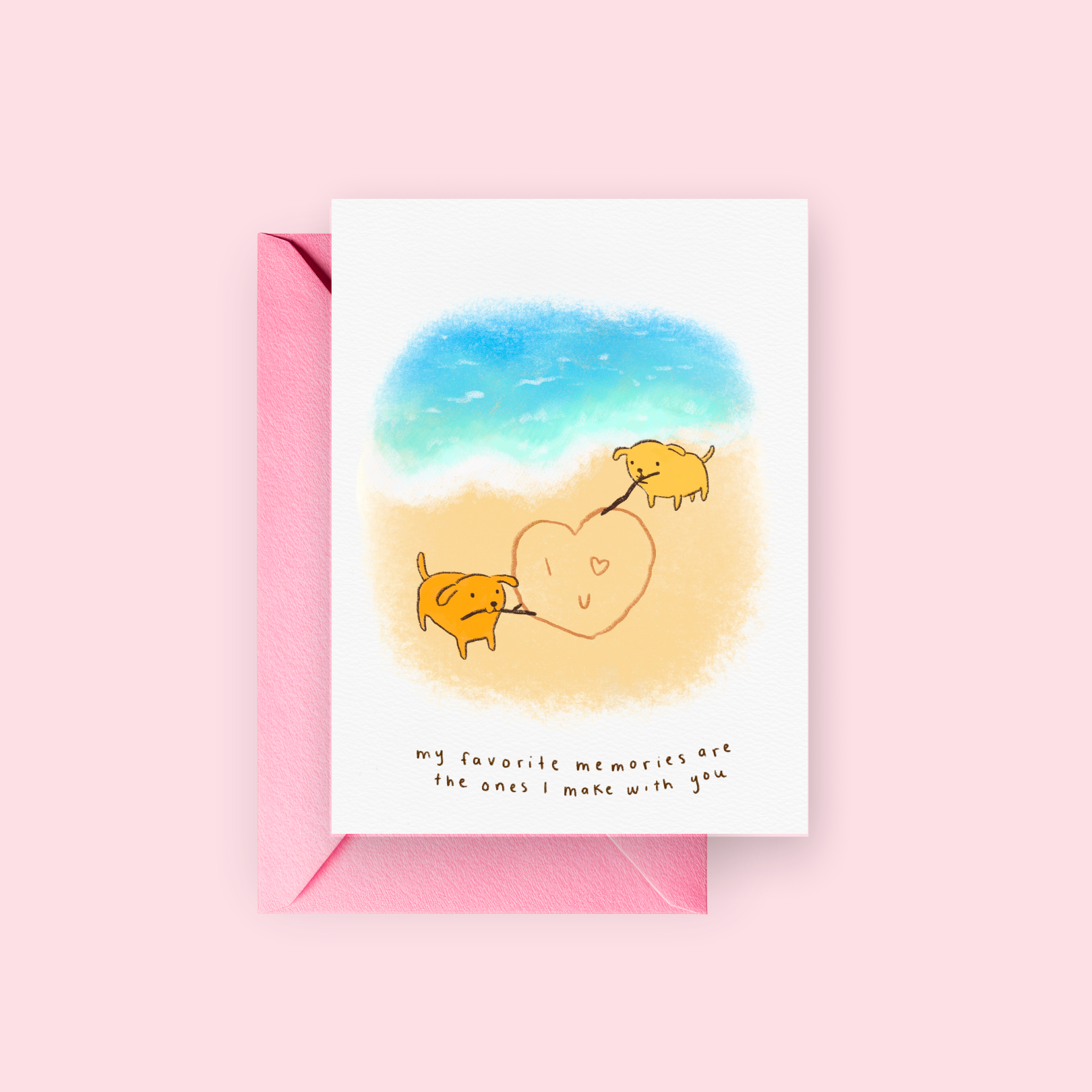 Core Memories Dogs | Greeting Card