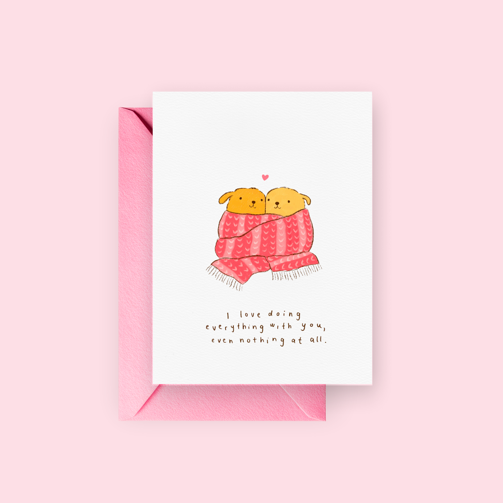 Quality Time Dogs | Greeting Card