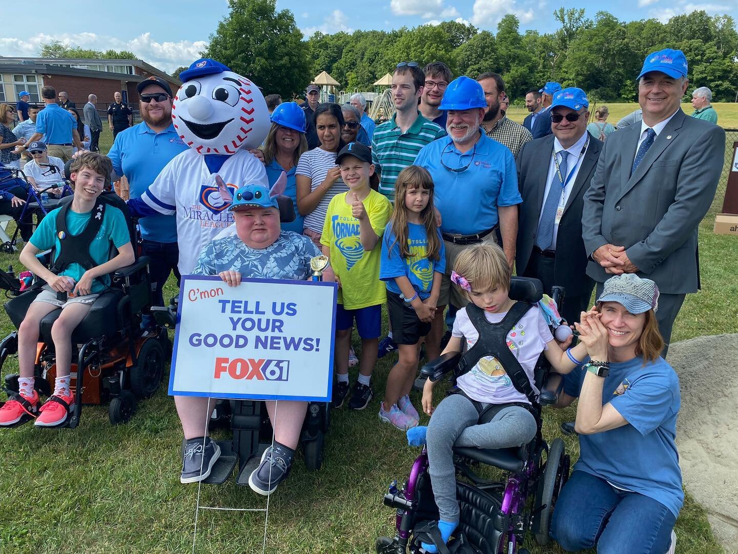 Today was our Groundbreaking for the Miracle League of Northern CT 🎉. 

Thank you to all those who were able to make it and celebrate with us!!

Stay tuned with updates on the fields building process 🙌🏻