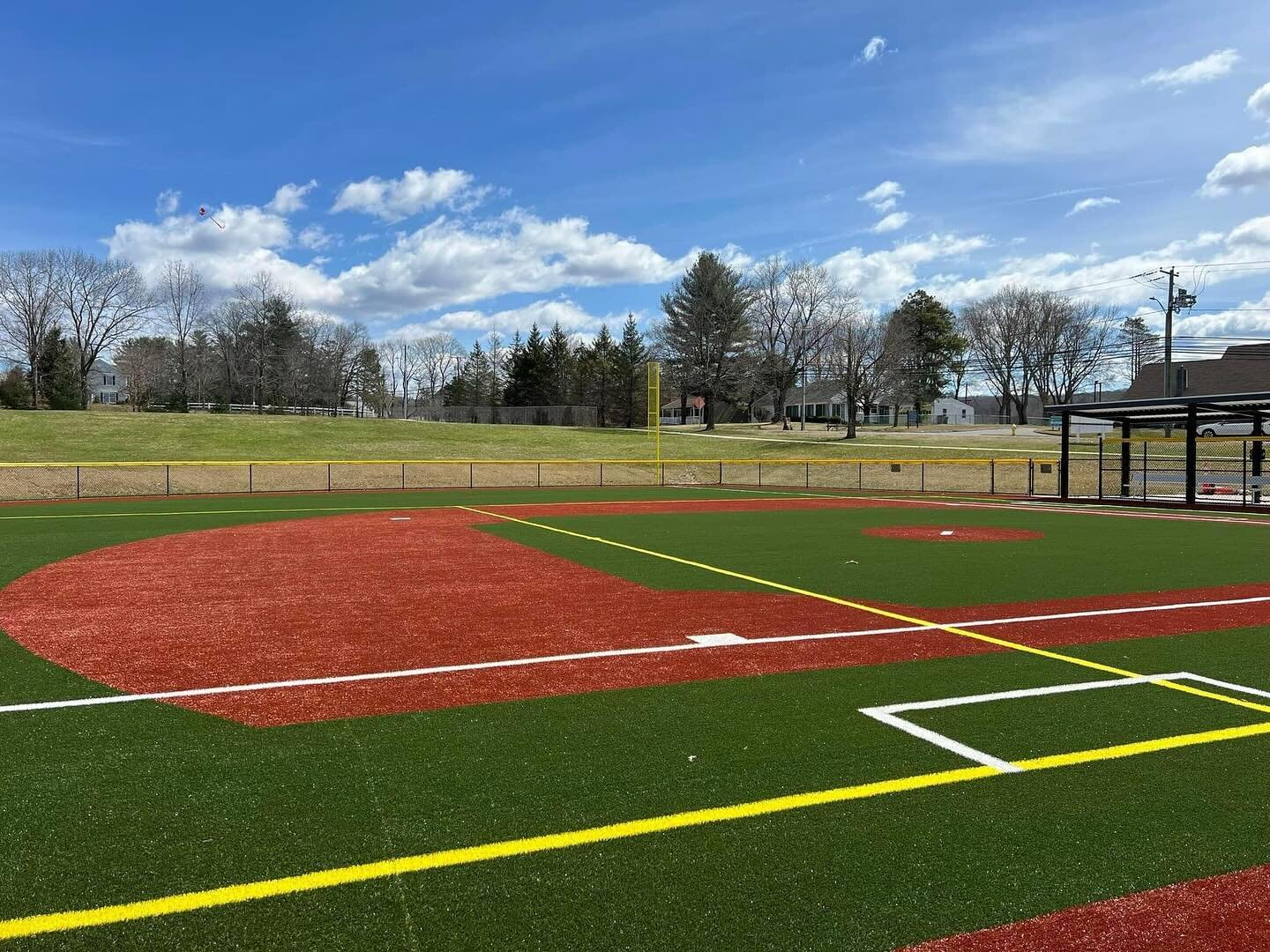 We are so proud of our field! And we cant wait until baseball season starts! Our opening day game for Baseball is Saturday April 27th!