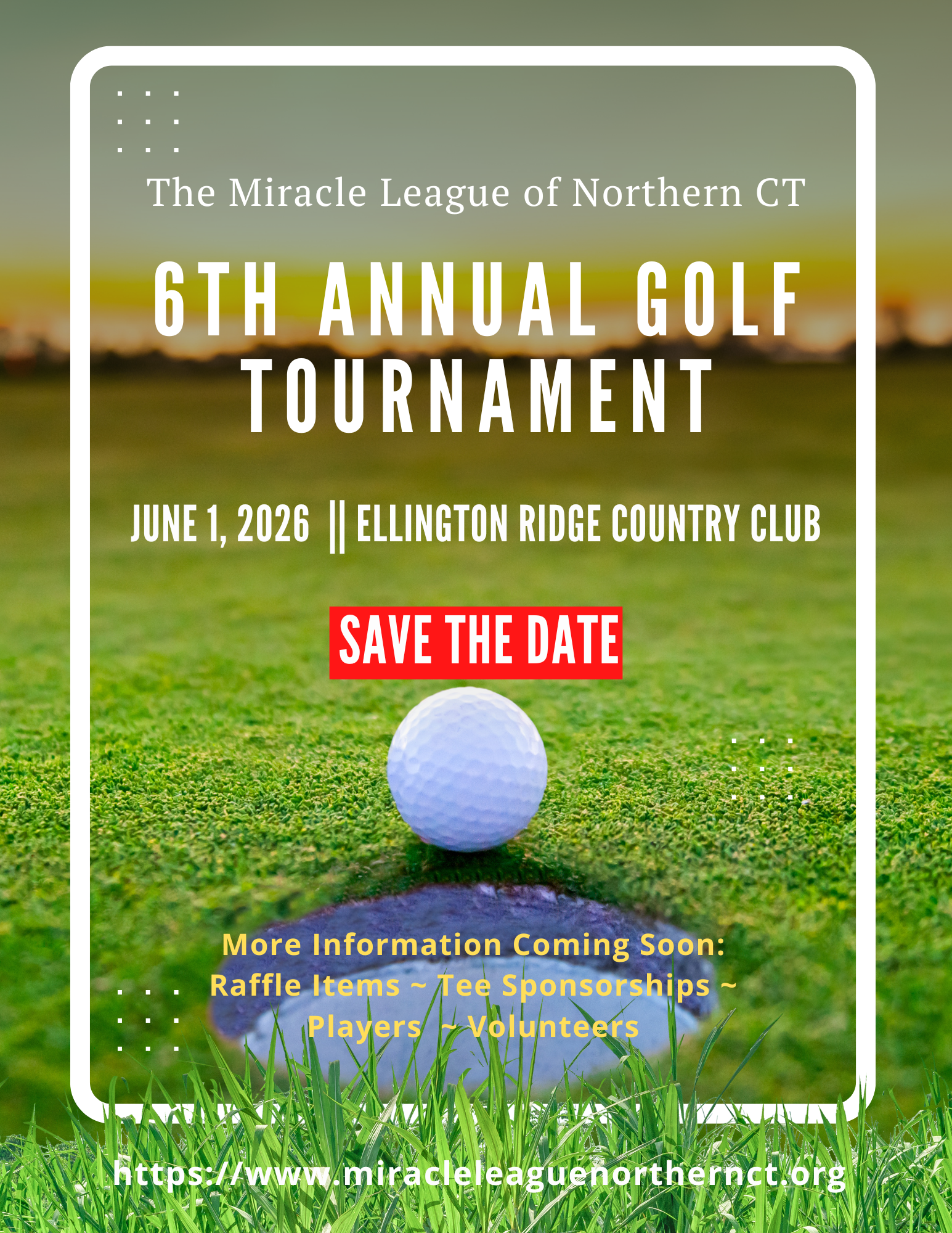 6th Annual Miracle League of Northern Connecticut Golf Tournament