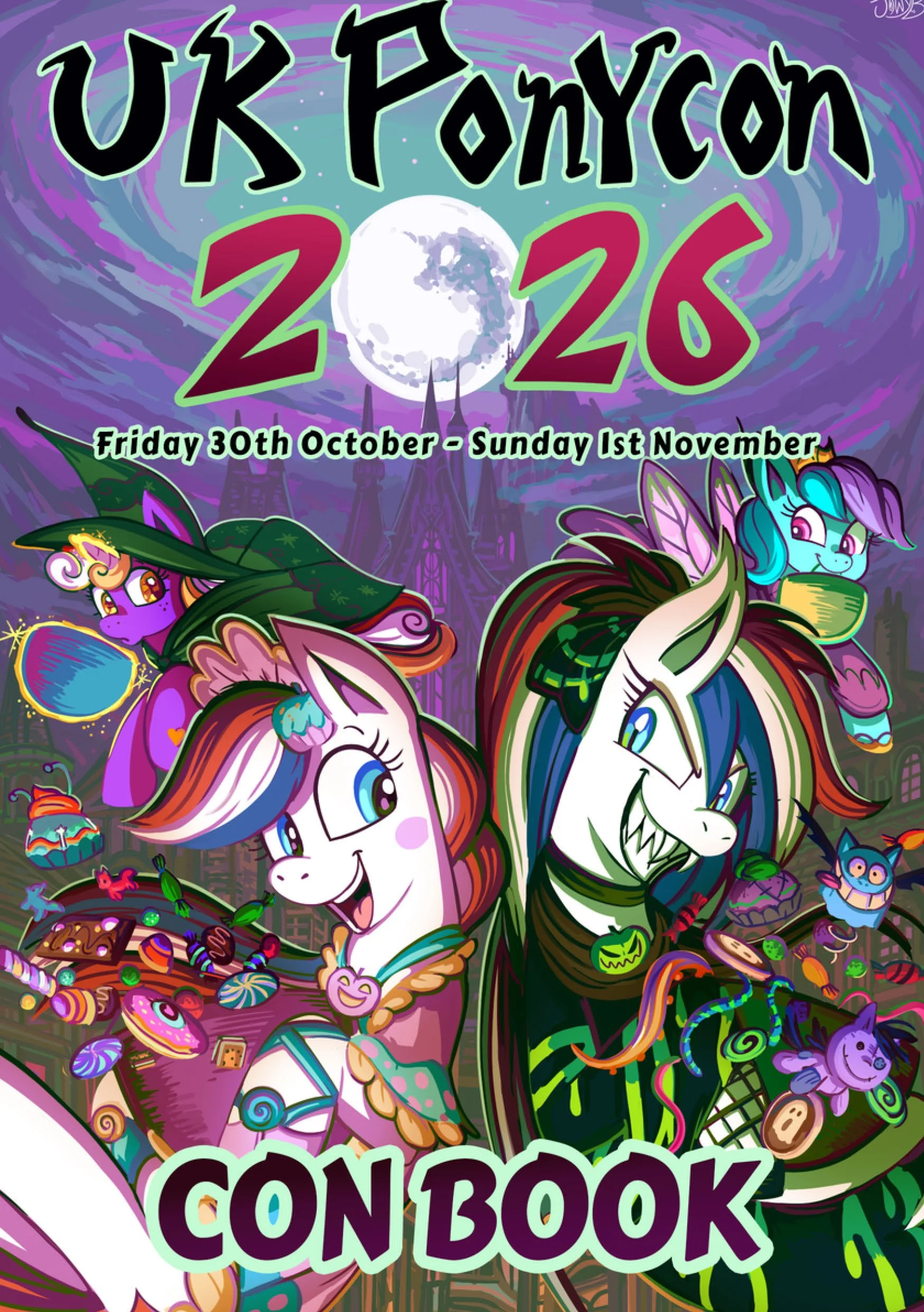 UK PonyCon 2026 con book cover