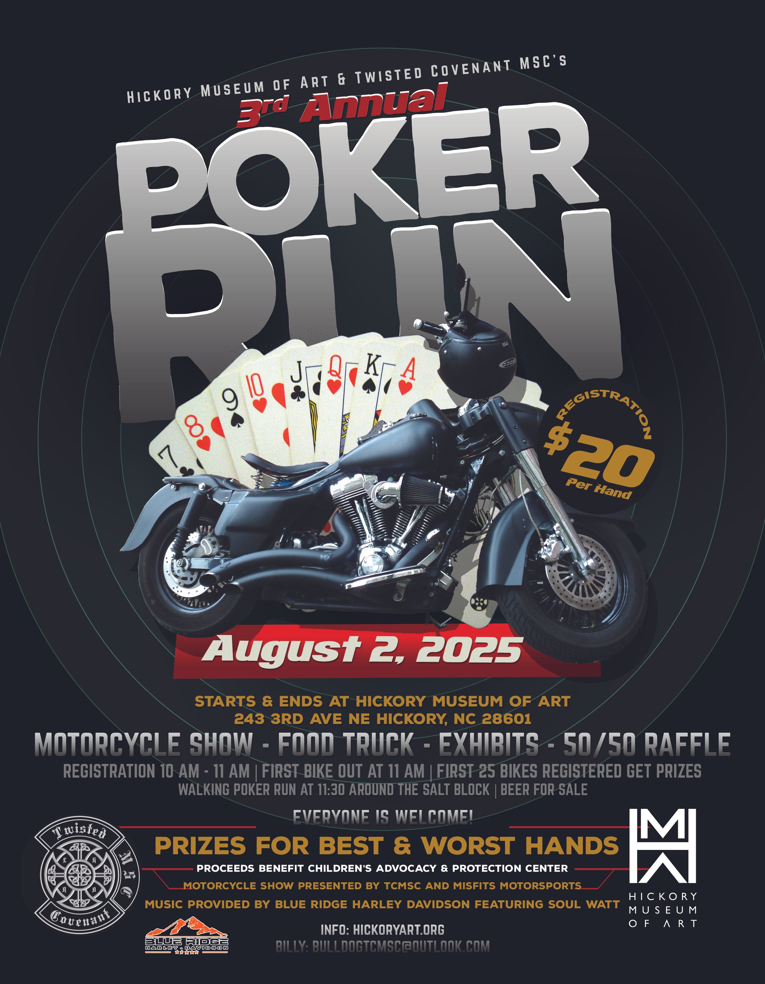 3rd Annual Poker Run with Twisted Covenant MSC