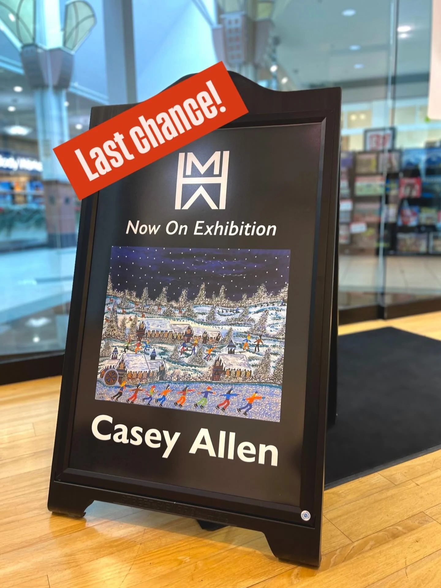 This weekend is your last chance to see Casey Allen&rsquo;s solo exhibition at HMA&rsquo;s temporary satellite location in Valley Hill&rsquo;s Mall. Don&rsquo;t miss it! 

Fri &amp; Sat: 11am-4pm
Sun: 12pm-6pm

-

#hma #hickoryartmuseum #ARTforALL #H
