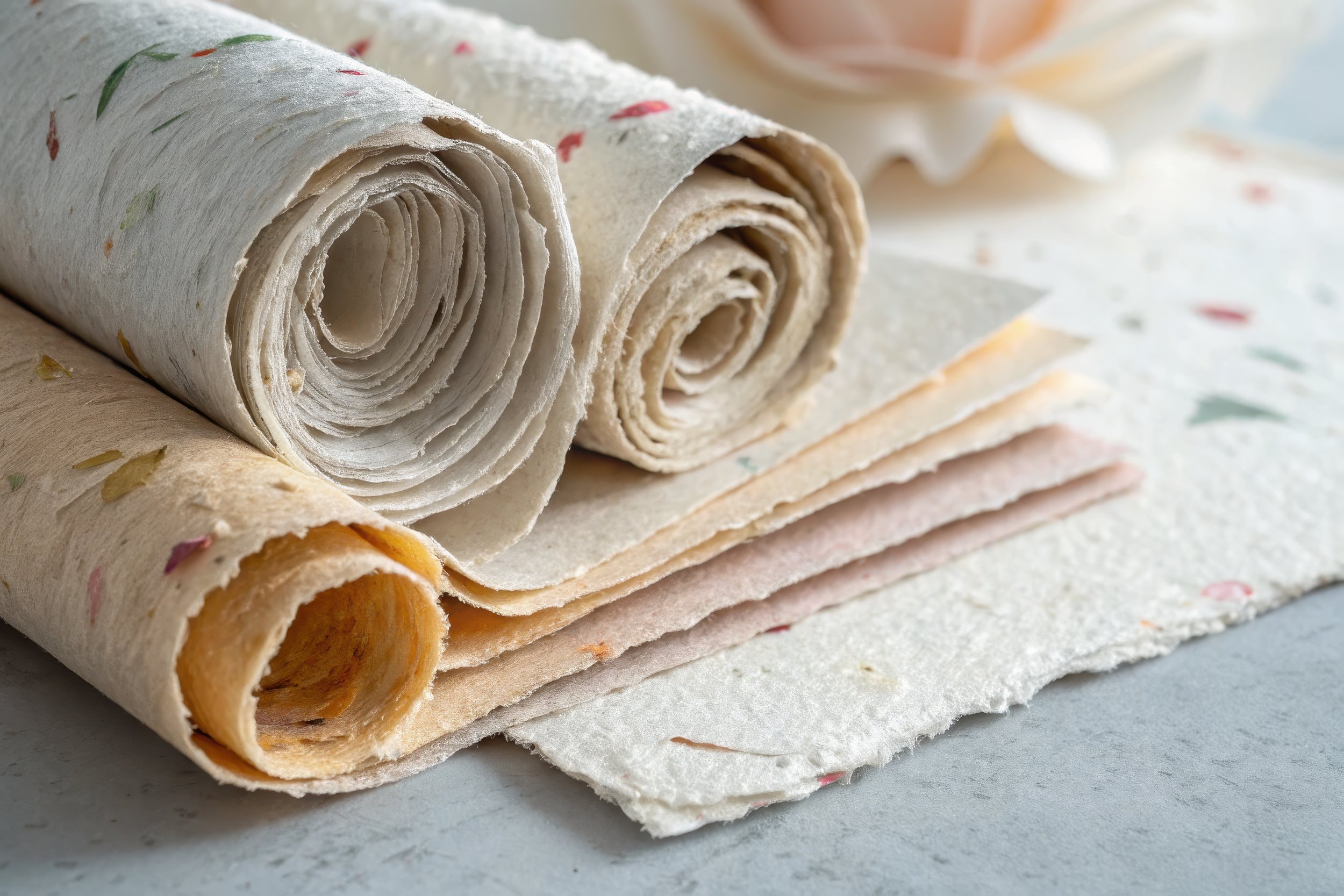 Handmade Paper &amp; Dried Flower Valentine Card Workshop (Session 1)