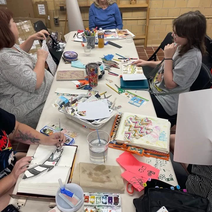Snowed in and stir crazy? Join fellow journaling enthusiasts this Thursday for open studio-type journaling. Gather your friends, bring your journal, and fill it with sketches, collages, inspiration, paintings, and much more. The club gathers on the f