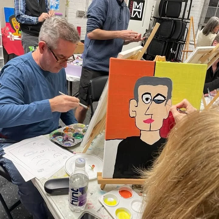 It is not too late to sign up for L.A.T.E. Night this Thursday at @dashhomeandkitchen!

Double Take: Paint your Partner! 

Contact Karla today to register! kstarnes@hickoryart.org