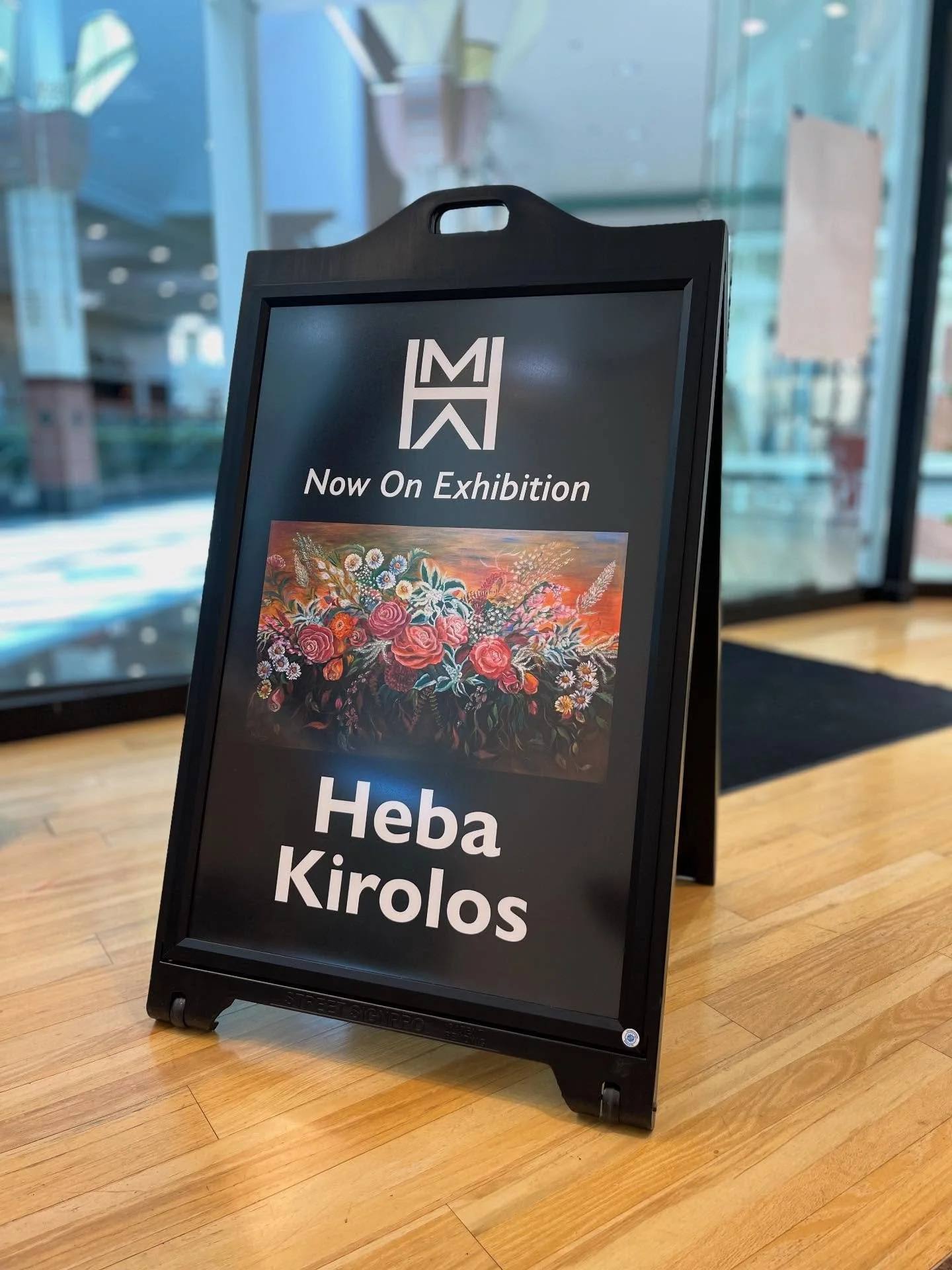 The Heba Kirolos exhibition is now on display at HMA&rsquo;s satellite location in Valley Hills Mall! Be sure to check the out our window displays, as Heba designed two of the installations. 

Exhibition runs from March 18 - April 19, 2026. 
Hours: W