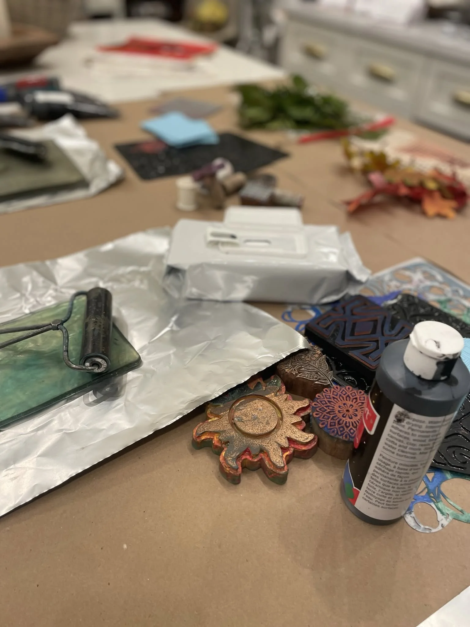 Afterschool Art Classes (Middle Grades): Printmaking (Session 1)