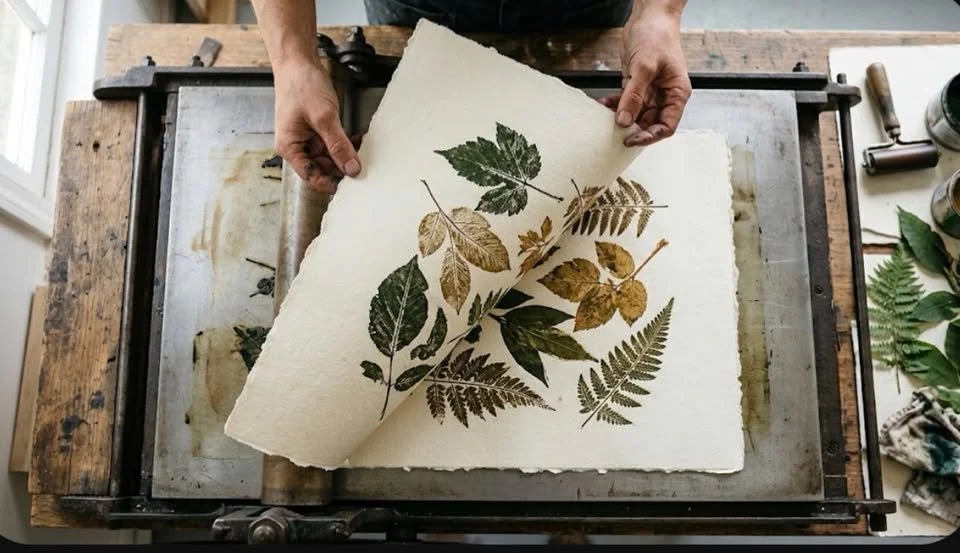 Nature Printing: Afterwork Pop Up Art Class for Adults