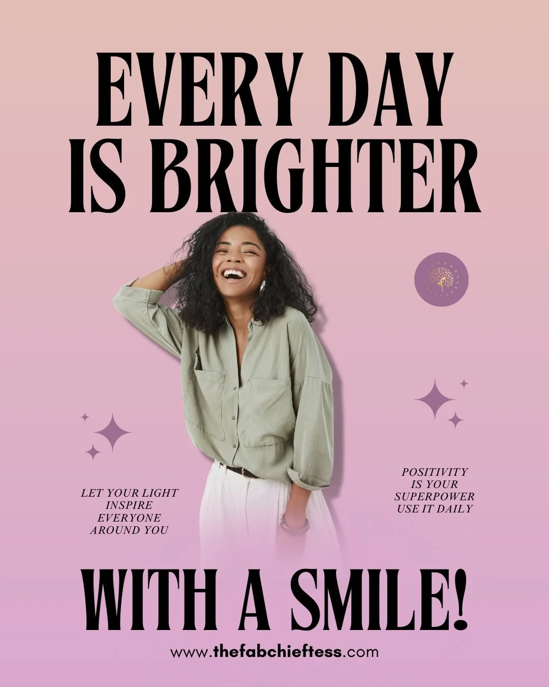 Your smile is your superpower. ✨ It radiates confidence, warmth, positivity and it has the power to change someone&rsquo;s day (including your own). 💛

Happiness doesn&rsquo;t come from perfection; it comes from gratitude, lightheartedness, and joy 