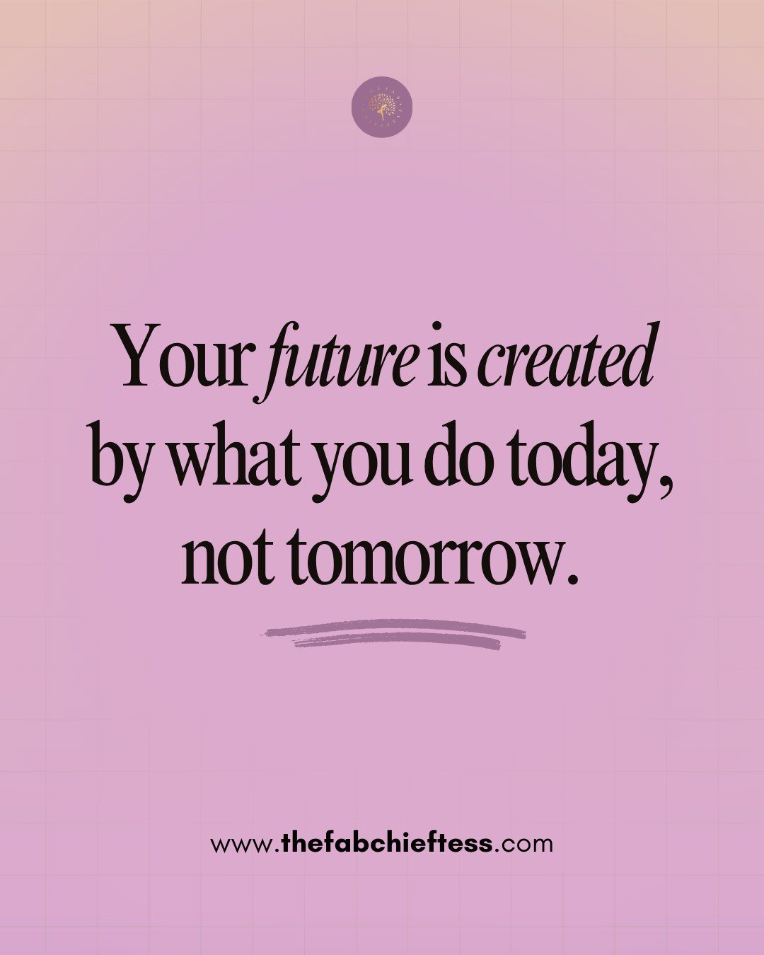 The secret to building your dream life? Start today. 🌿
Every small action you take, every boundary you honor, every habit you nurture, every belief you rewrite becomes a brick in the foundation of your future.

You don&rsquo;t need a perfect plan; y