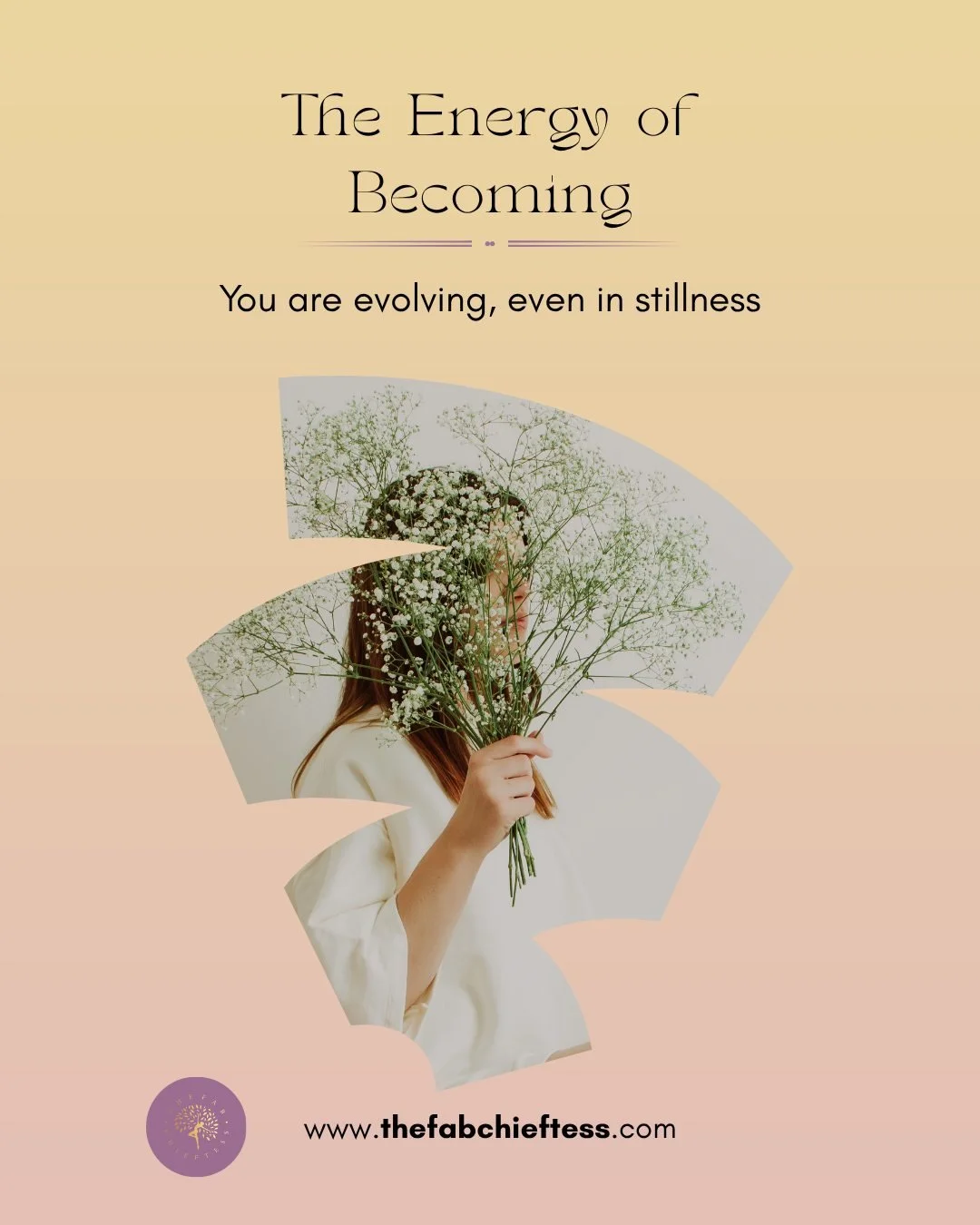 Becoming doesn&rsquo;t always look like progress . Sometimes it looks like stillness. 🌿
You&rsquo;re evolving even when you feel uncertain, even when nothing seems to move. Growth isn&rsquo;t always loud; it&rsquo;s often quiet, unfolding beneath th