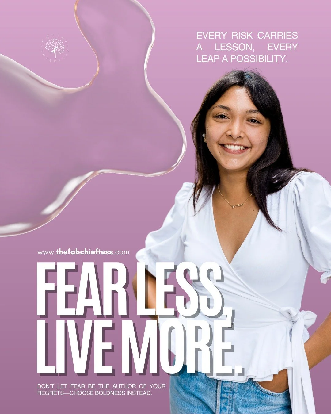 What if you stopped waiting for the perfect moment and started living now? 🌿

Fear will always whisper reasons to stay small, but courage only needs a single moment of boldness to change everything. Every risk carries a lesson. Every leap holds poss