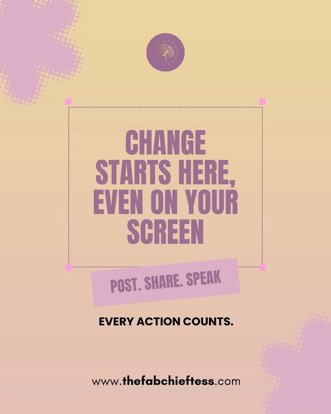 Every powerful transformation begins with a single choice and sometimes that choice is sparked by a message, a reminder, a post you didn&rsquo;t expect to see. Your growth doesn&rsquo;t need to start big; it just needs to start.

You don&rsquo;t have