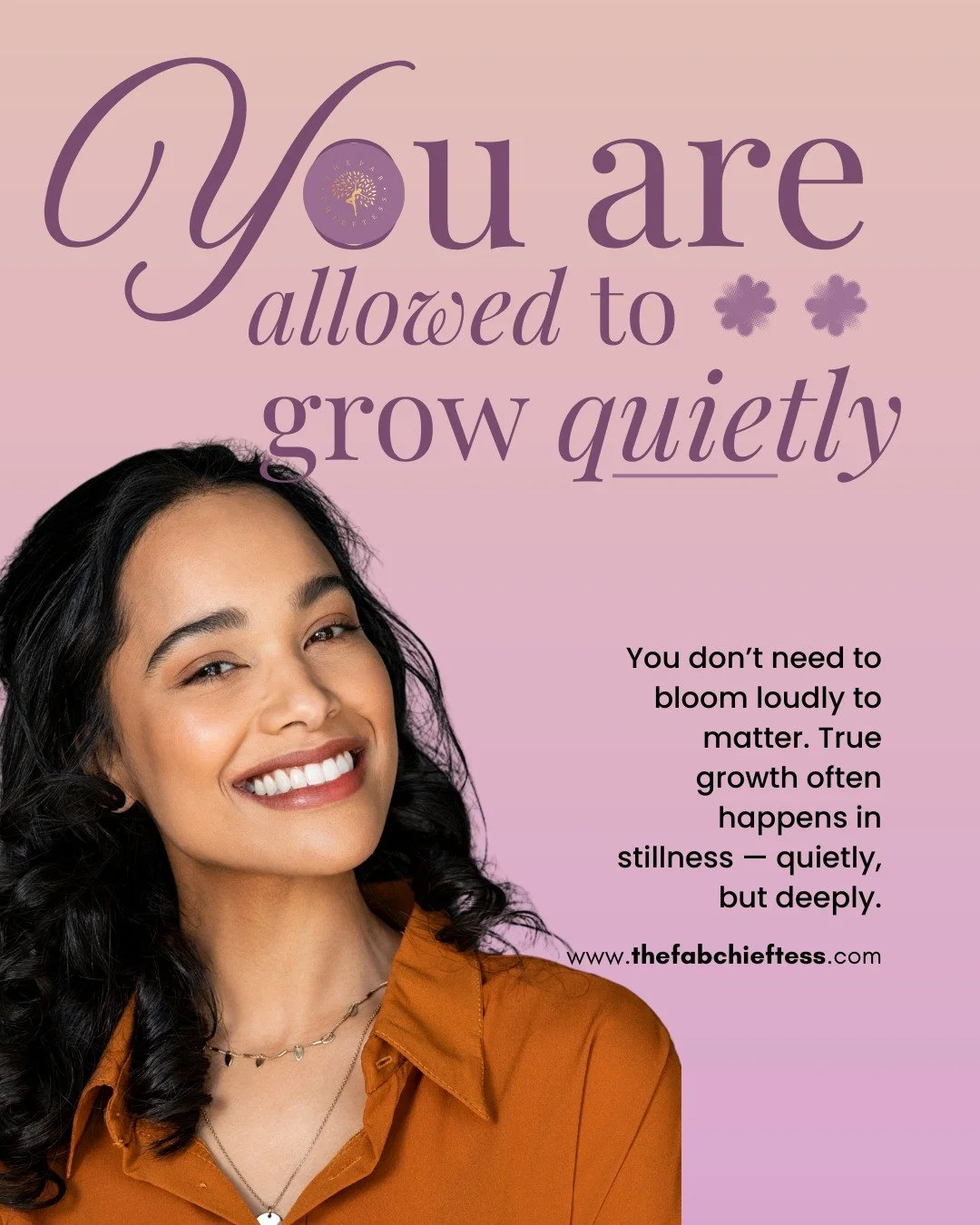 🌿 Growth doesn&rsquo;t always look loud, dramatic, or visible. Sometimes it looks like choosing yourself in small ways&hellip; setting boundaries&hellip; learning to soften&hellip; building inner safety&hellip; or finally honoring what your heart ha