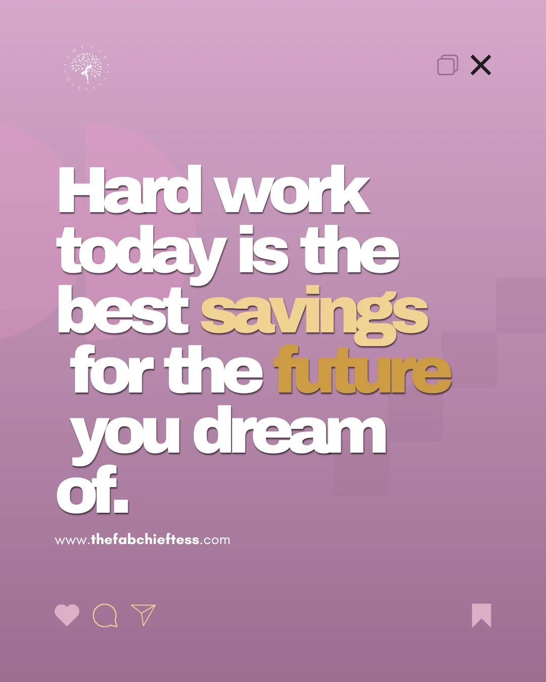 ✨ The truth is&hellip; the future you dream of isn&rsquo;t built overnight. It&rsquo;s built through the quiet, consistent choices you make today. Every step you take, every decision that requires discipline instead of comfort, becomes a deposit into