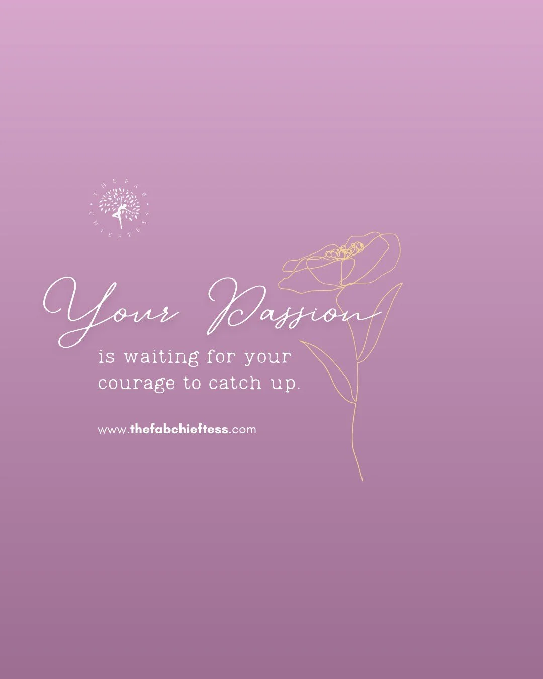 Your passion hasn&rsquo;t disappeared. It&rsquo;s been patiently waiting for you to believe in yourself again. 🌿
Courage isn&rsquo;t loud. Sometimes it&rsquo;s quiet, gentle, and deeply personal. It&rsquo;s choosing yourself even when fear is presen