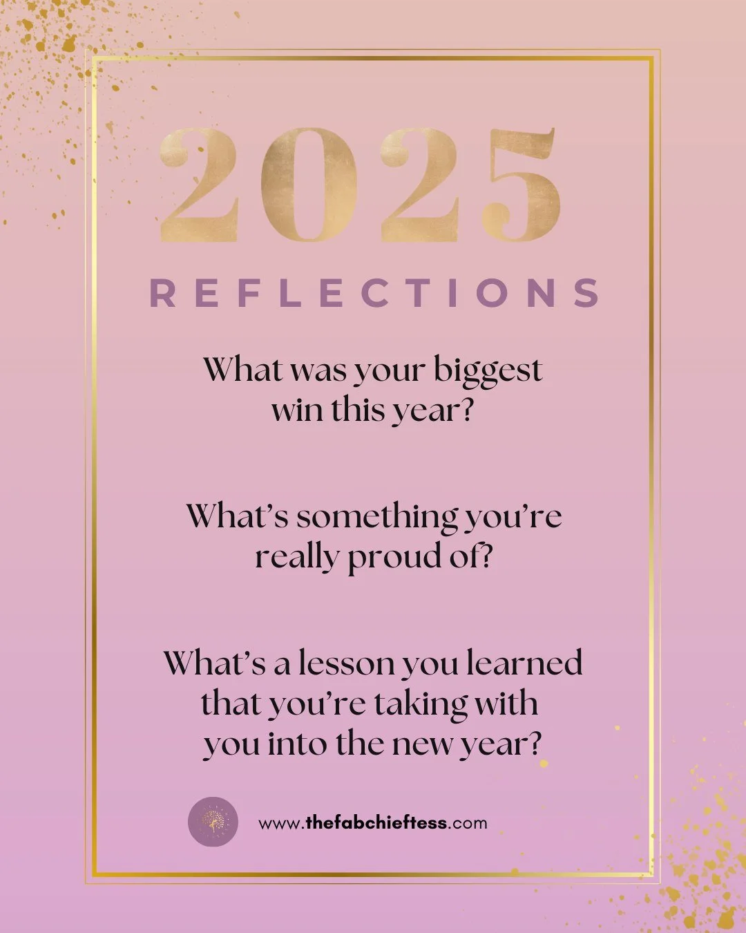 As this chapter of 2025 slowly closes, I&rsquo;m inviting you to pause for a moment. Not to rush into the next goal, but to honor how far you&rsquo;ve come.

What was your biggest win this year?
Not just the visible achievements, but the quiet ones. 