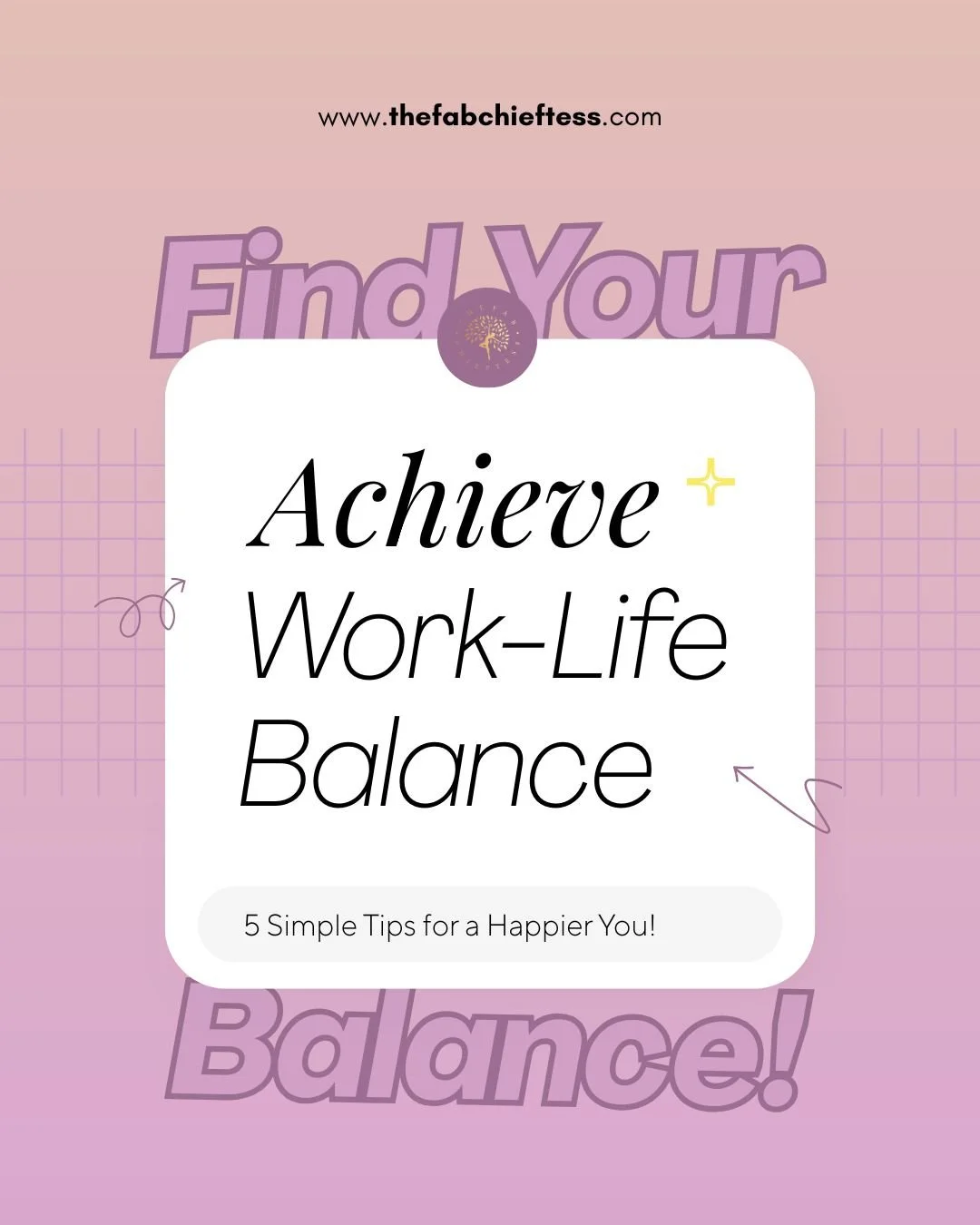 Work, goals, dreams. They matter.
But so does your peace.

True success isn&rsquo;t about constant hustle or burnout disguised as ambition. It&rsquo;s about balance. Creating a life where your work supports your well-being, not competes with it. When