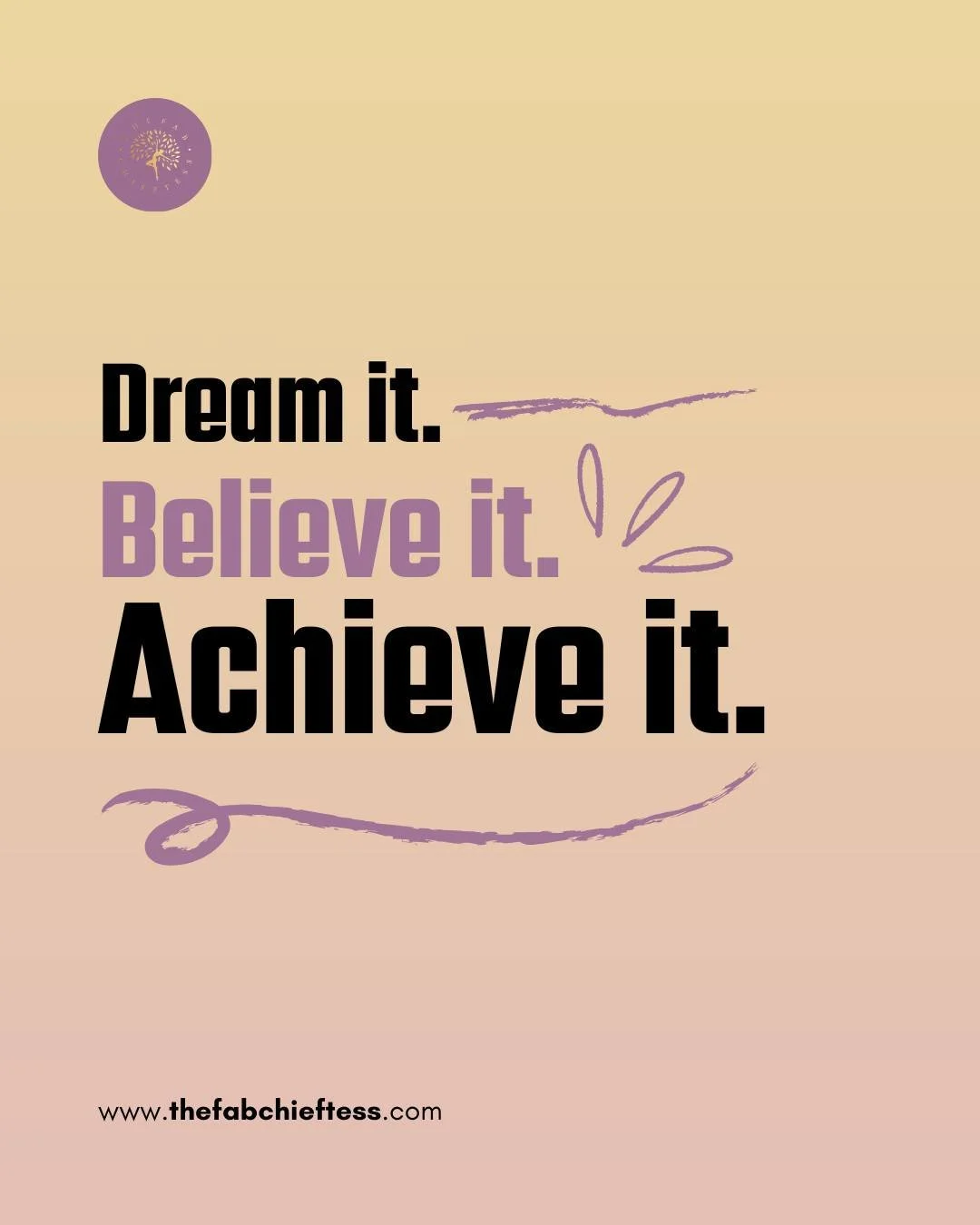 Every achievement begins as a thought, a quiet dream you choose to believe in before anyone else does. Belief fuels action, and consistent action turns dreams into reality. You don&rsquo;t need to have everything figured out, you just need the courag