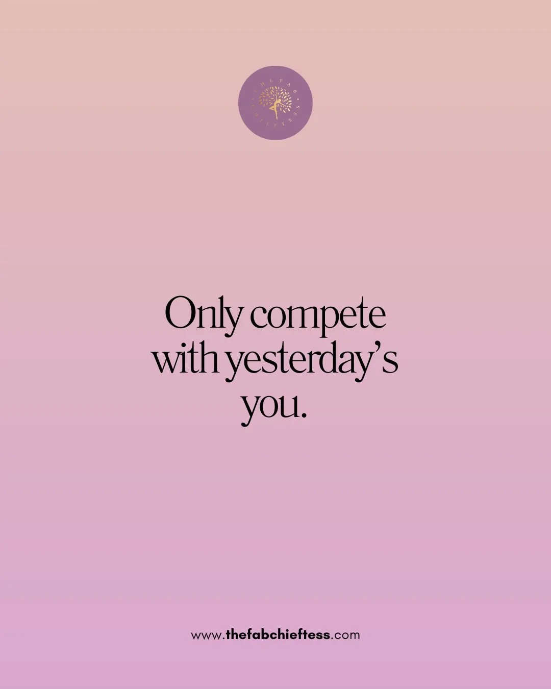 Growth isn&rsquo;t about keeping up with everyone else, it&rsquo;s about honoring your own evolution. When you stop measuring your progress against other people&rsquo;s timelines, you create space for real confidence to grow. The only comparison that