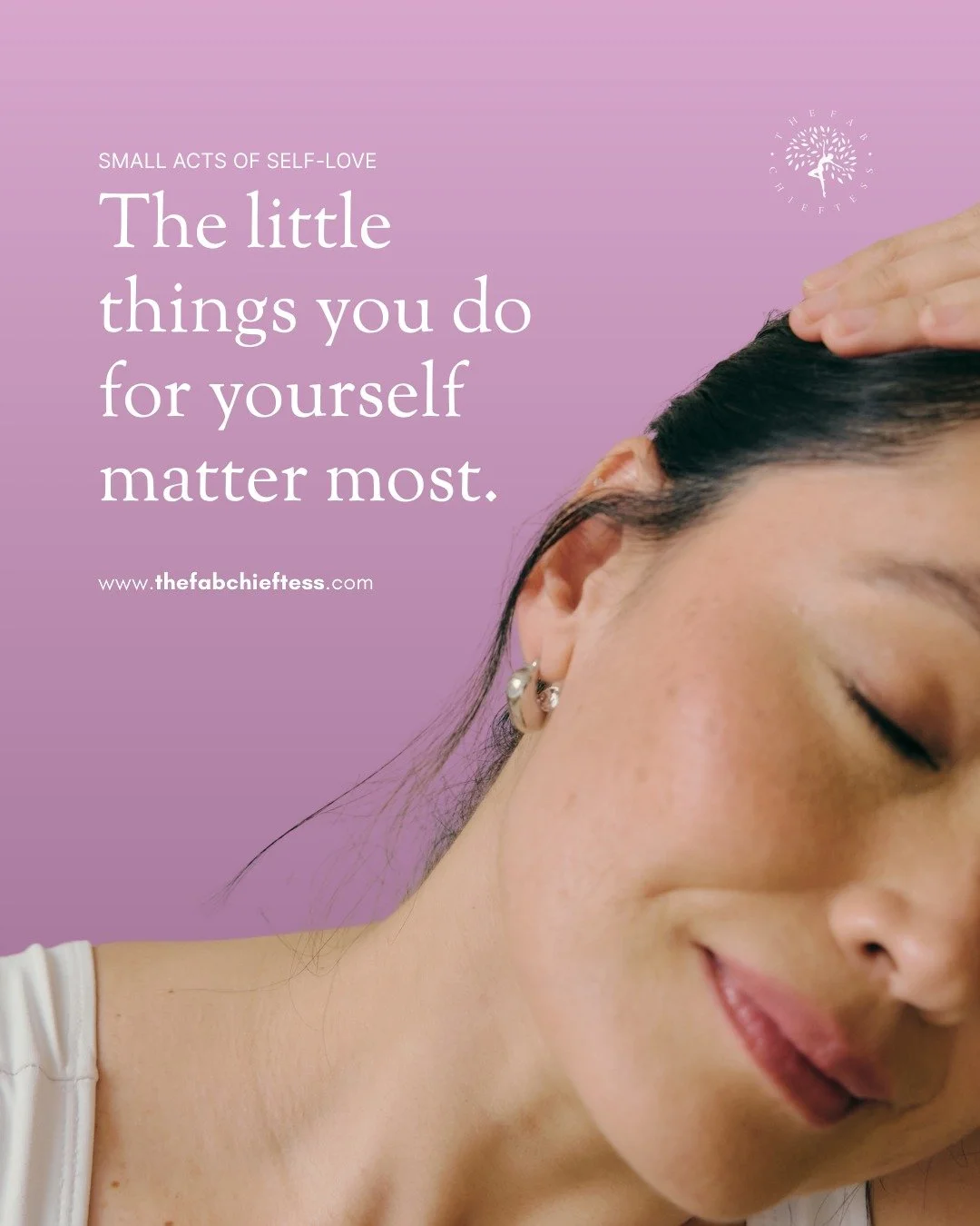 Self-love isn&rsquo;t always big, dramatic gestures.
It&rsquo;s the small, quiet choices you make every day. Resting when you&rsquo;re tired, setting boundaries, choosing yourself without guilt.

Those little acts build confidence, resilience, and in