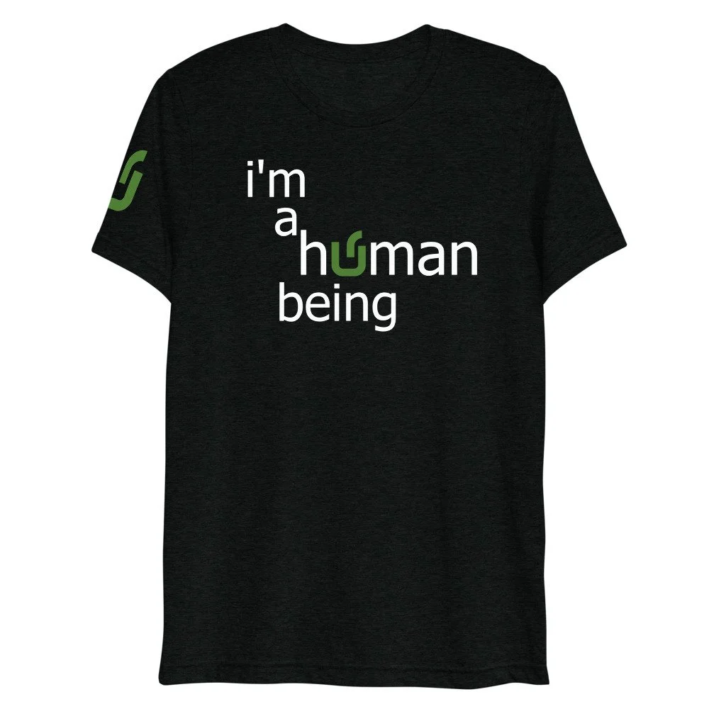 being human t shirt white