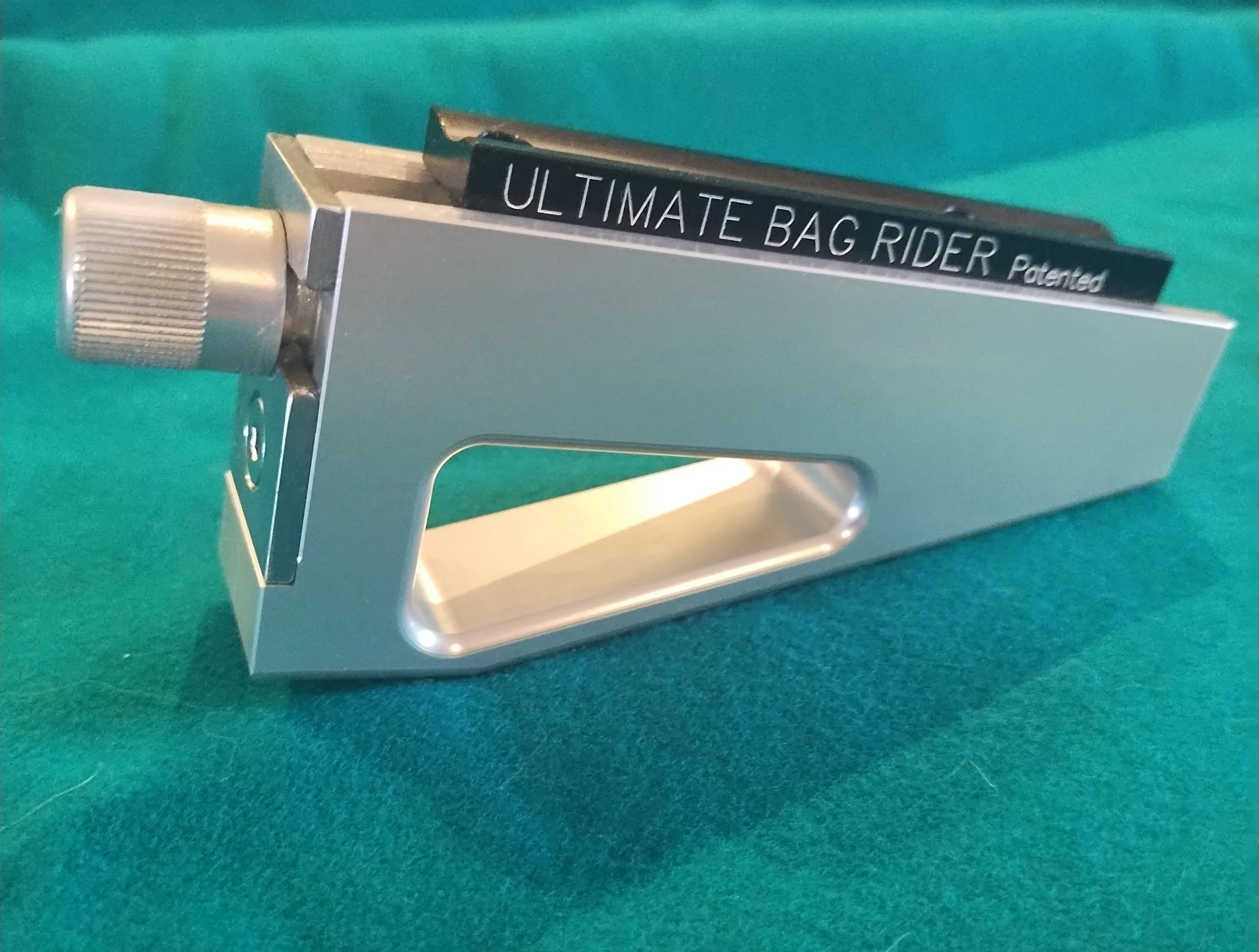 Anodized Aluminum Rear Bag Rider