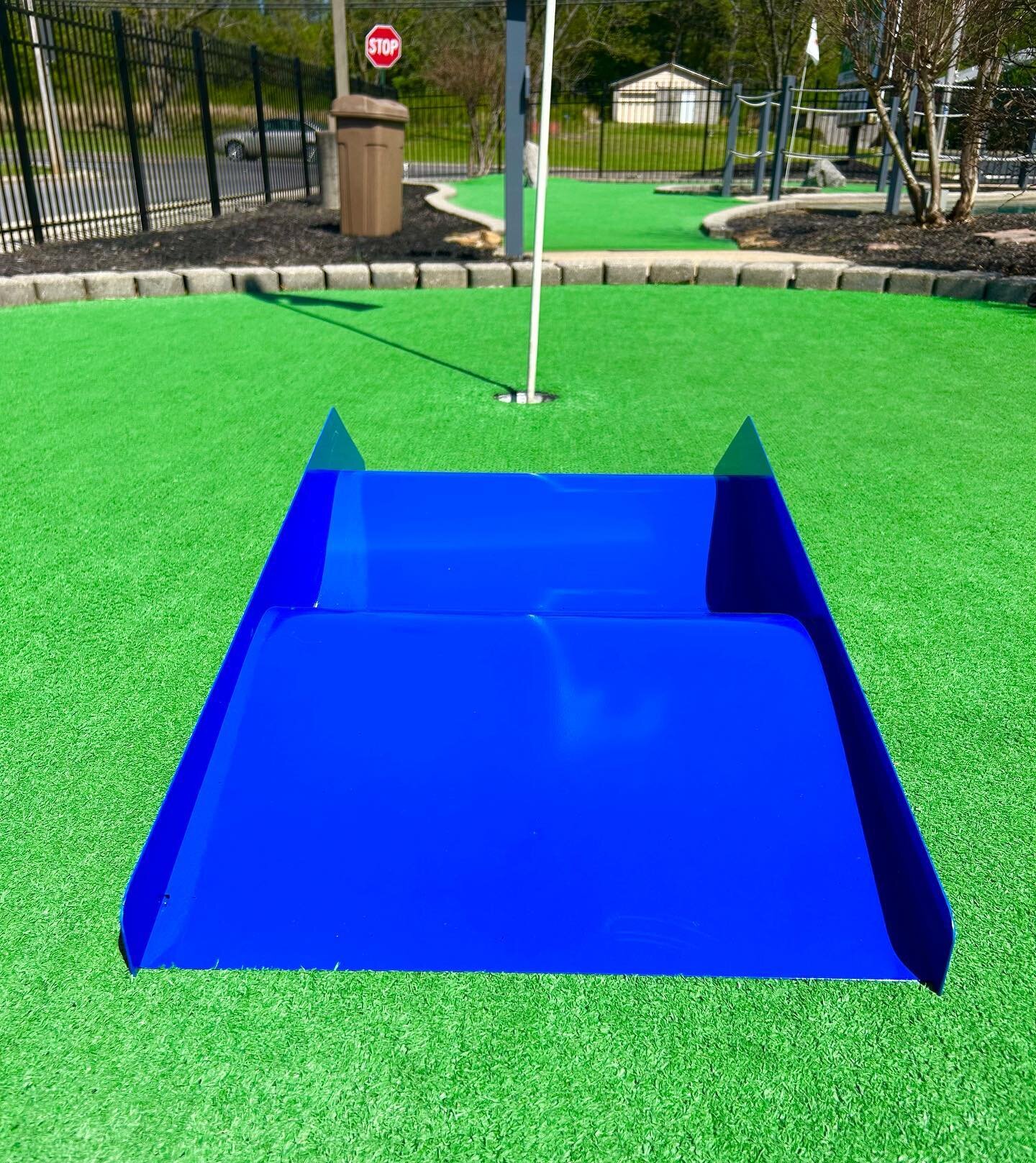 Ready for a new challenge? We have new obstacles throughout the course. ✋🏻✋🏻🛑🛑 Test your skill this weekend at City Park Mini Golf. ⛳️