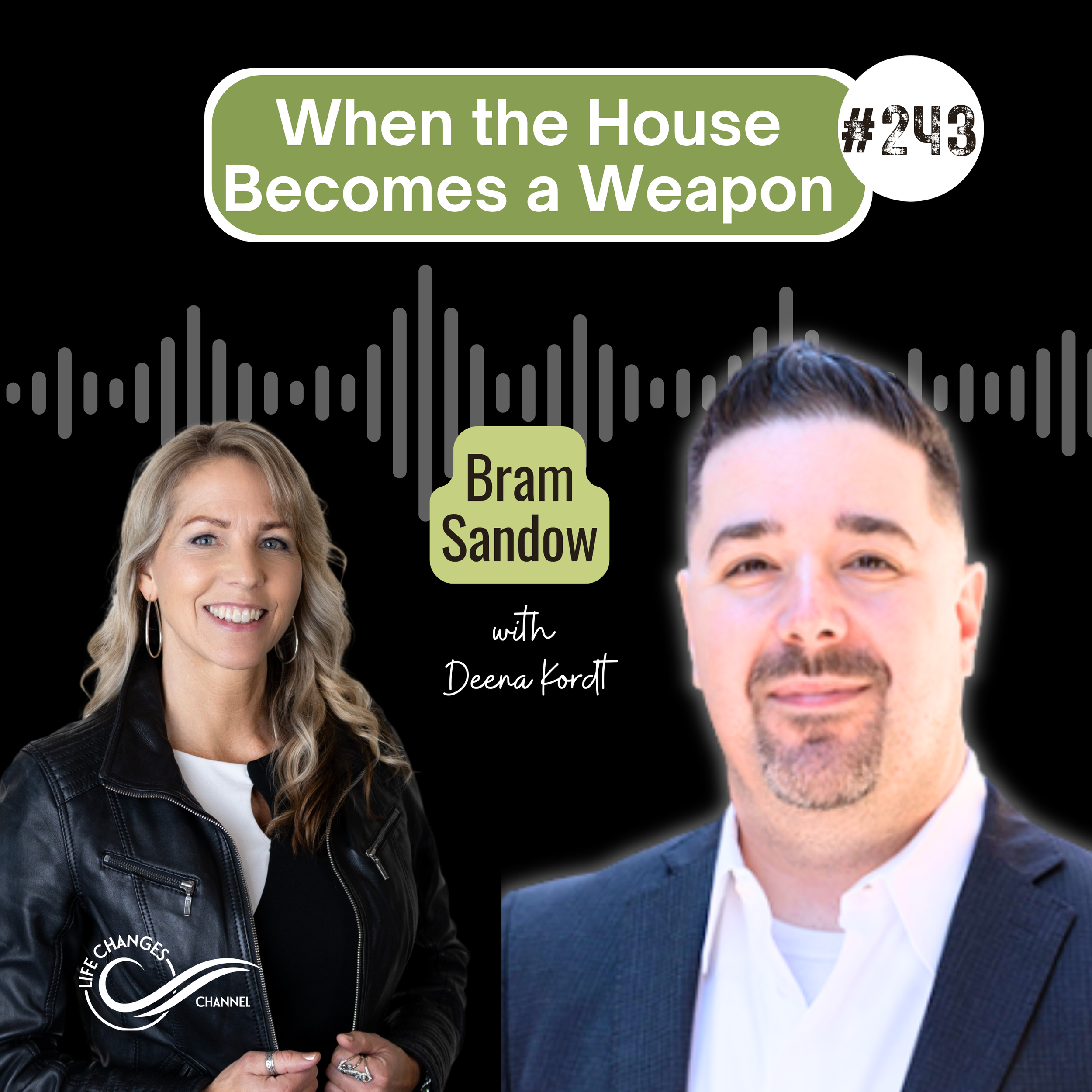 Life Changes Channel Podcast Episode 243 "Hope in Hell: When the House Becomes a Weapon" with Bram Sandow