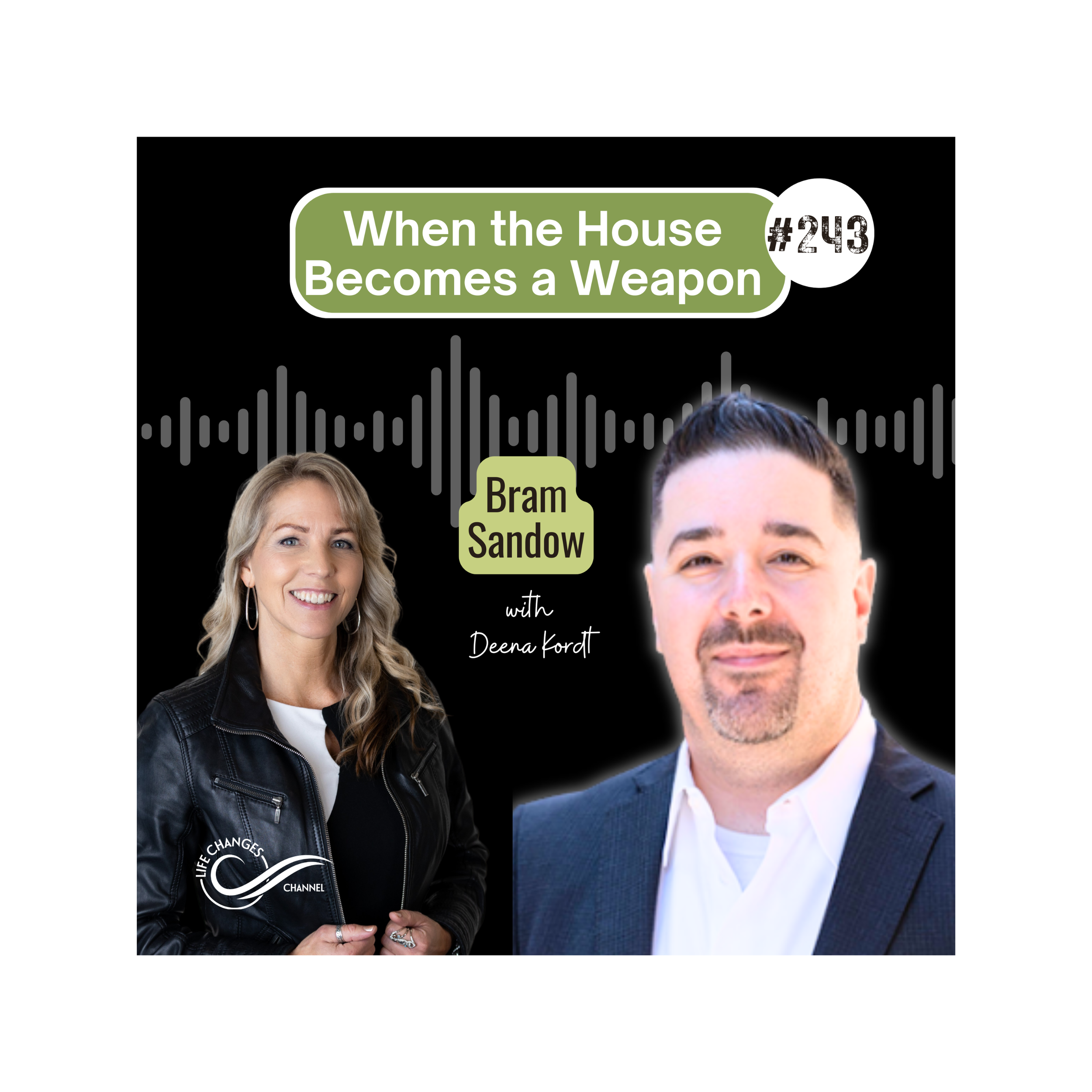 Life Changes Channel Podcast Episode 243 "Hope in Hell: When the House Becomes a Weapon" with Bram Sandow