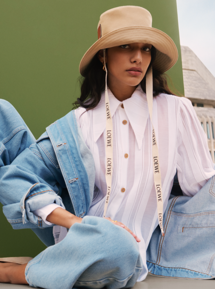 Person sitting on the floor.