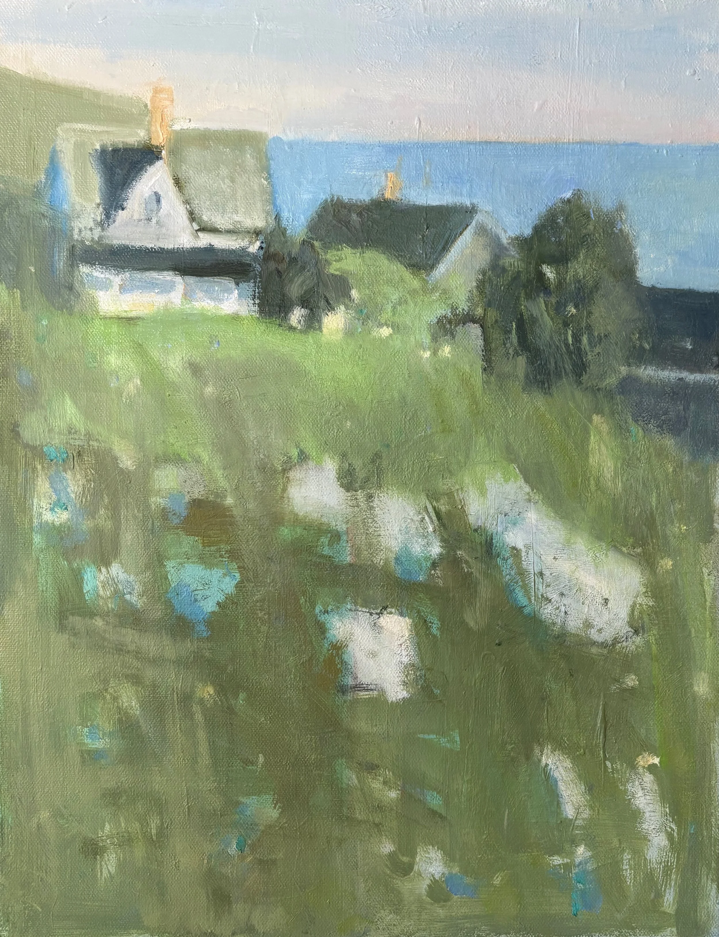 "Morning Bell" (oil on canvas, frame) *will be on view at Lyme Art Association in "New England Landscape" Sept. 18-Nov.6, 2026