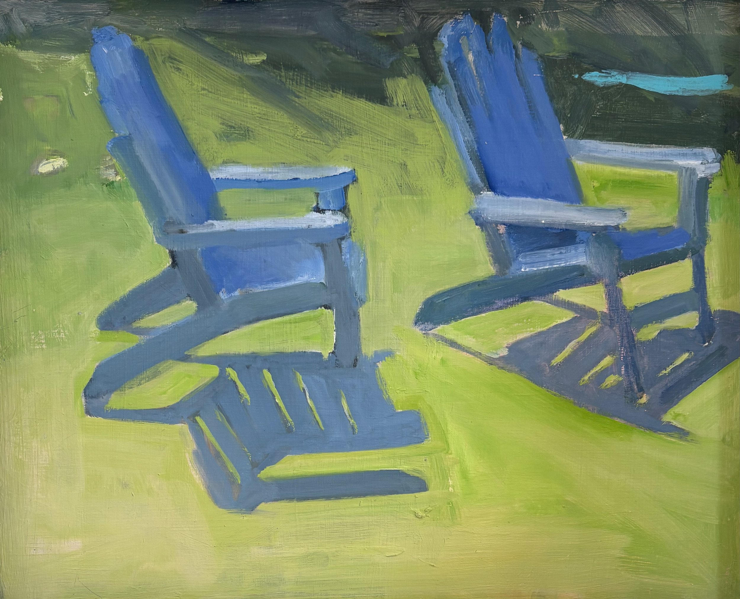 "That Time of Day" (2025, oil on panel, 16 in x 20 in) *available at Annie Gould Gallery, Gordonsville, VA