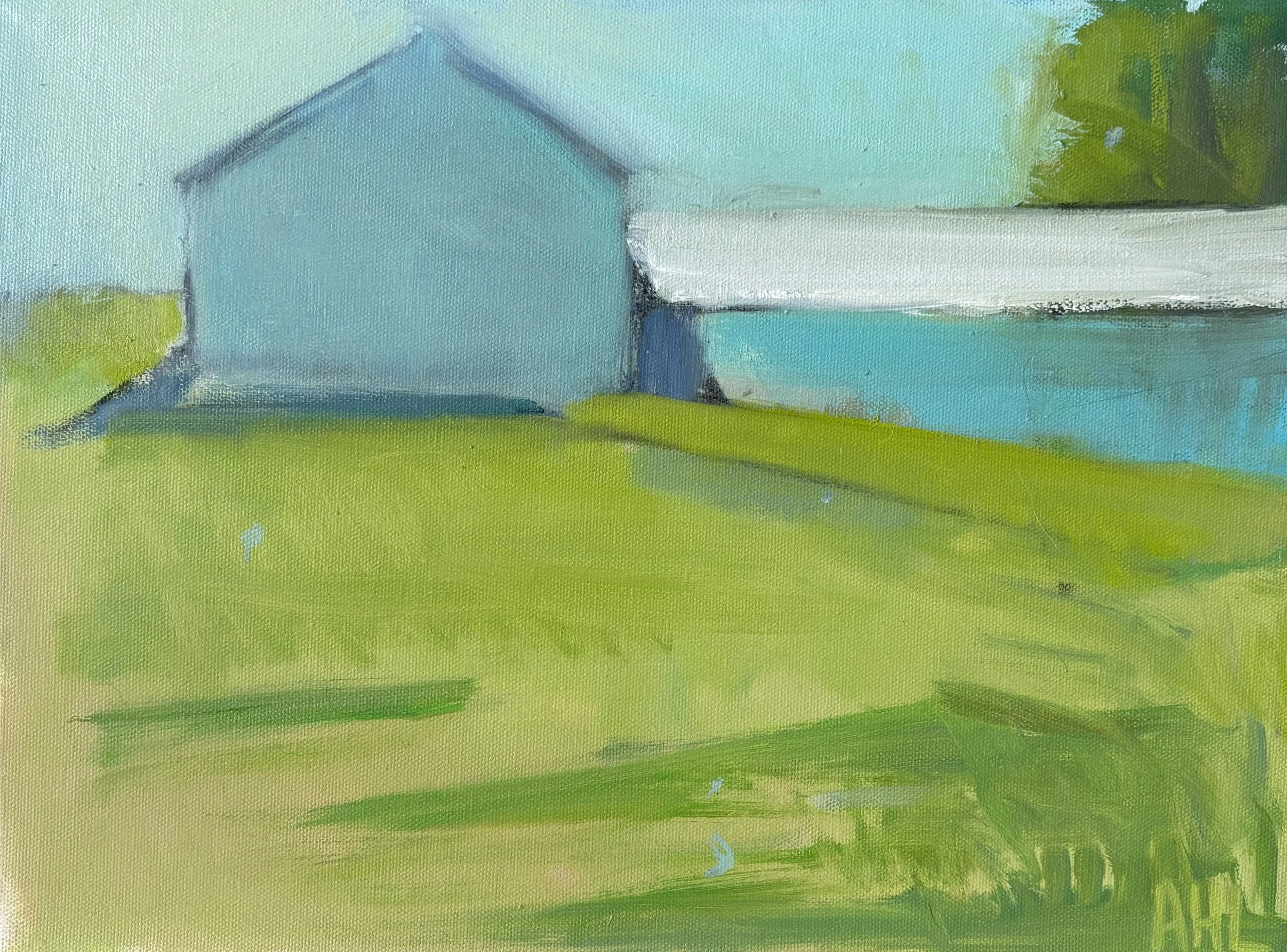 The Dignity of Silence (2025, o/c, 11"x14" framed) SOLD
