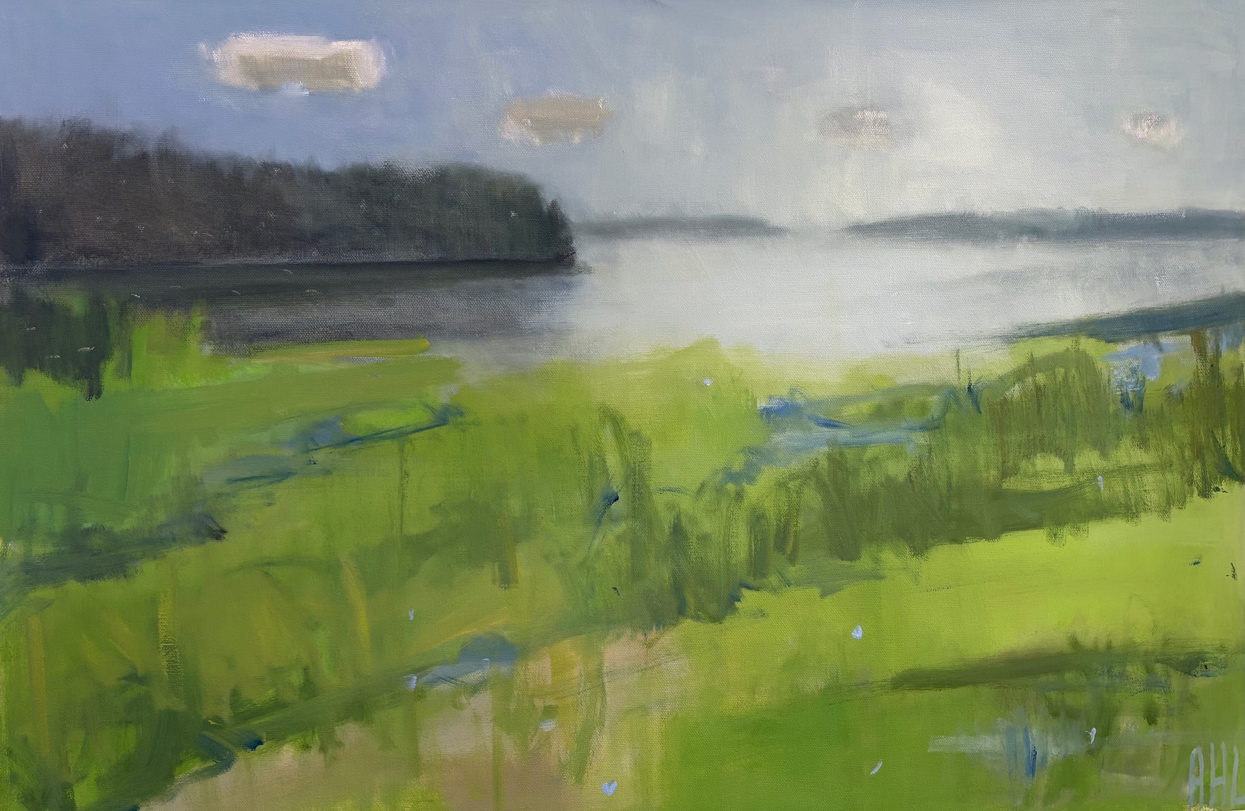 To the Sea (2026, oil on canvas, 20x30)