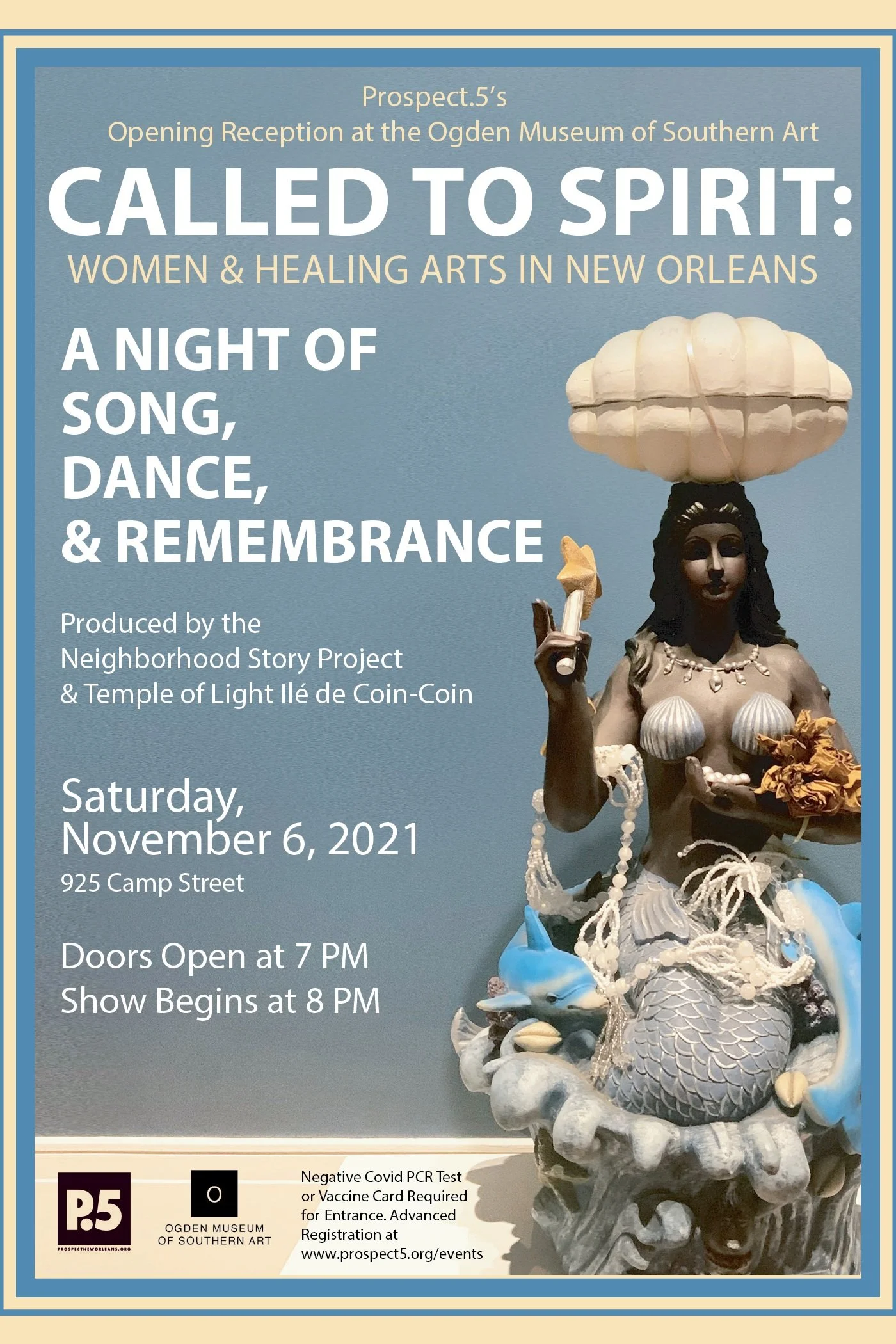 Open House, Performance, and Reception at the Ogden Museum of Southern Art