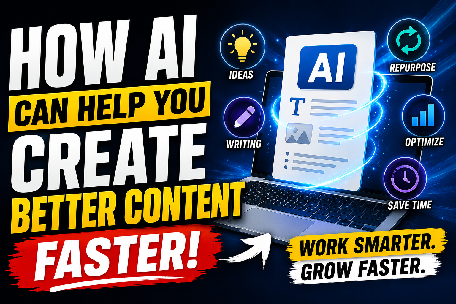 How AI Can Help You Create Better Content Faster