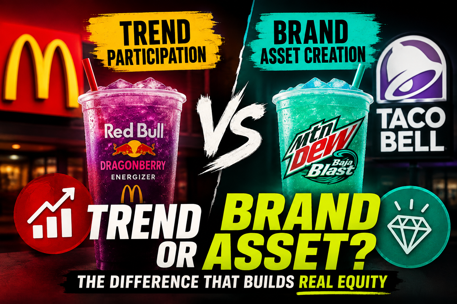 McDonald’s Has a Product Strategy. Taco Bell Built a Brand Asset.