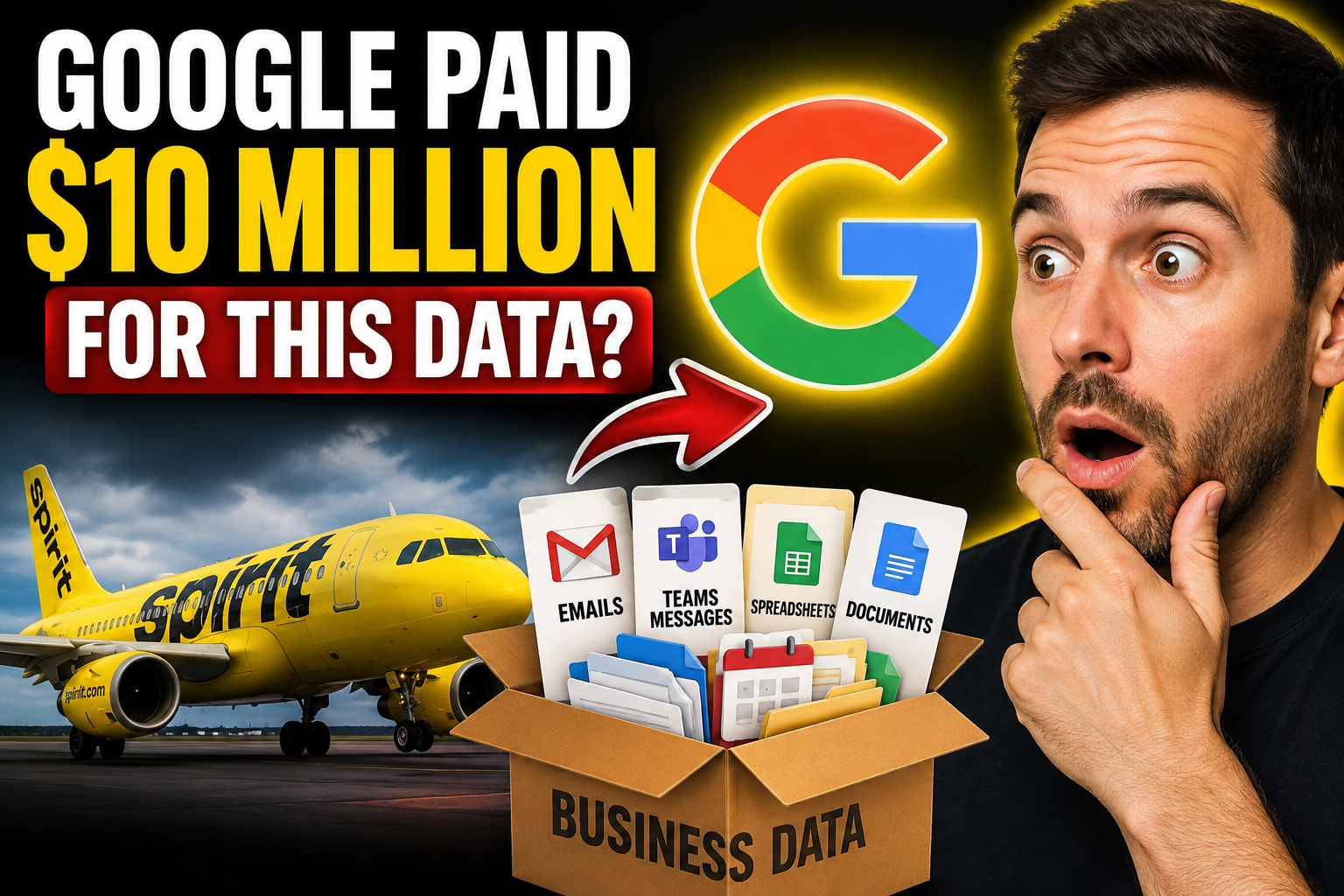 Google Paid $10 Million for Spirit Airlines Data. Here’s Why That Matters