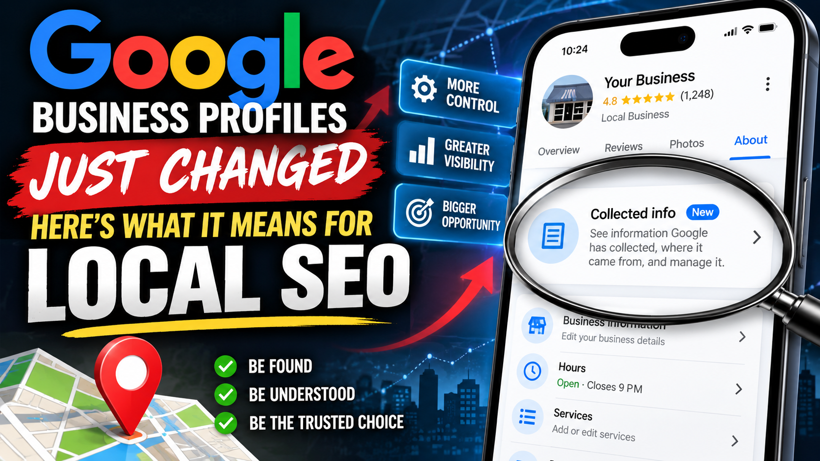 Google’s New “Collected Info” Feature Signals a Bigger Shift in Local SEO