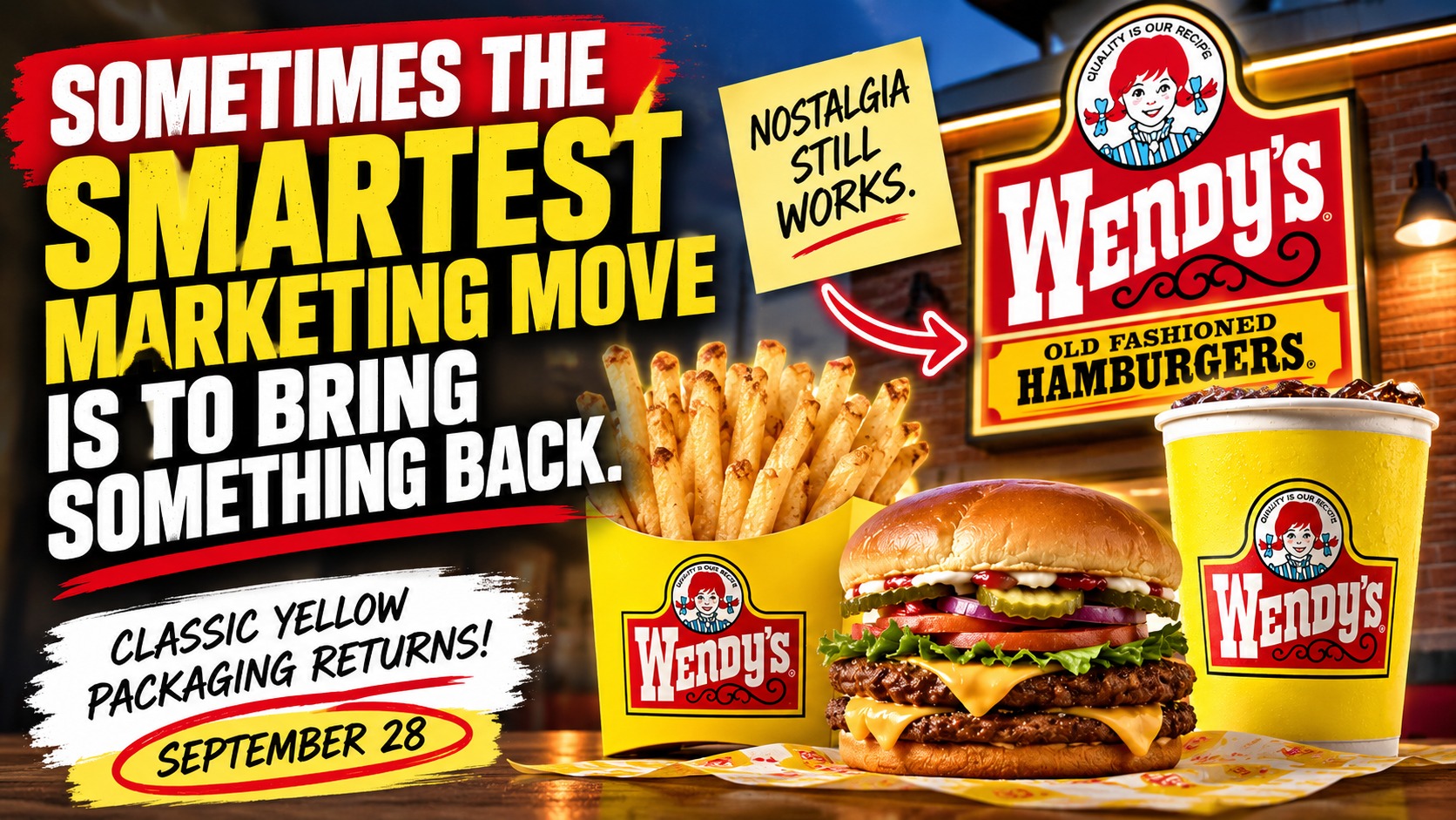 Sometimes the Smartest Marketing Move Is to Bring Something Back
