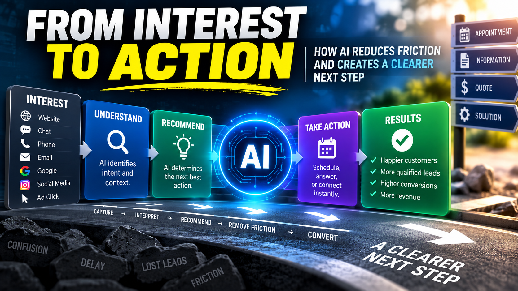 From Interest to Action: How AI Can Reduce Friction and Create a Clearer Next Step