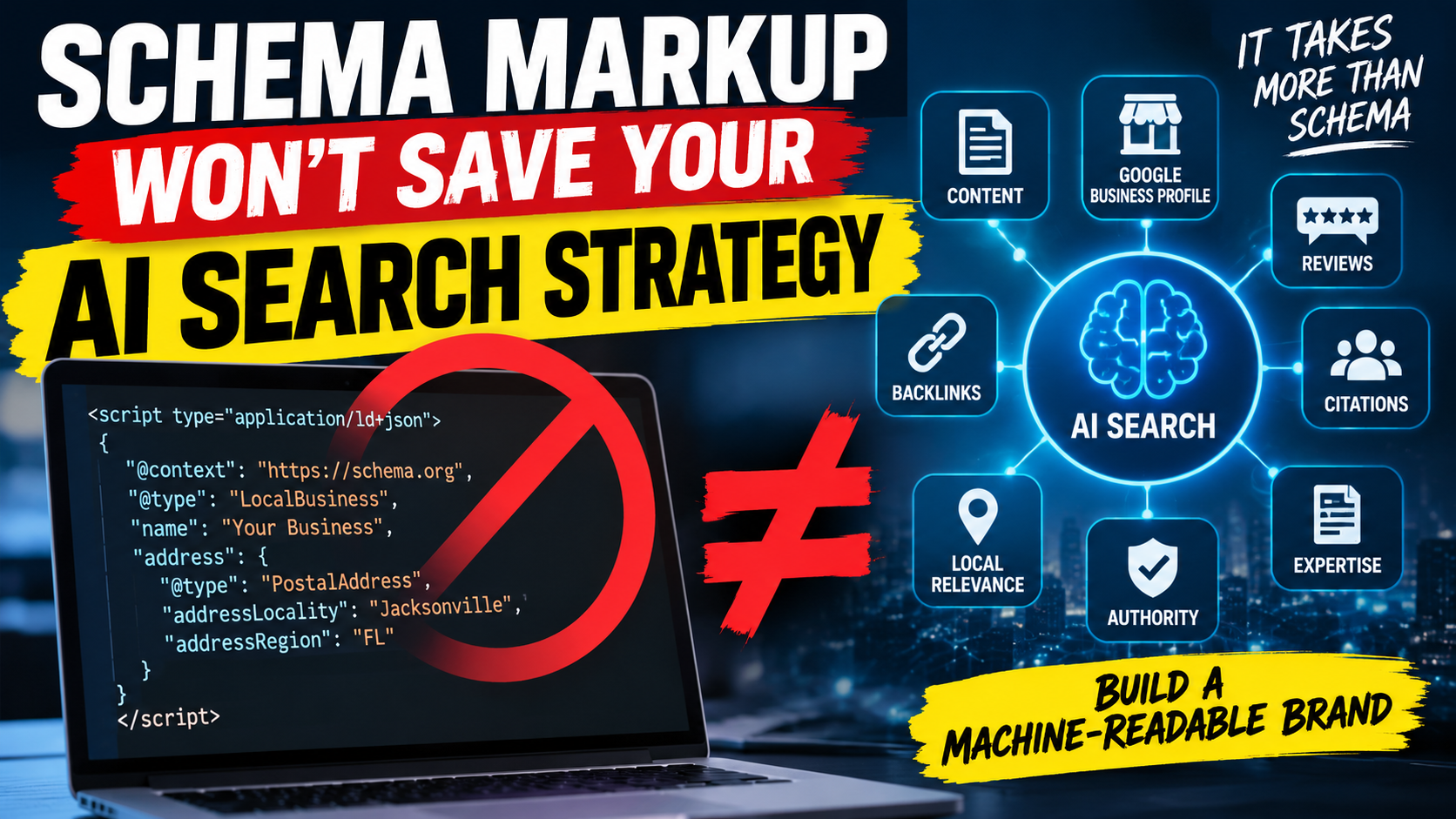 Schema Markup Won’t Save Your AI Search Strategy