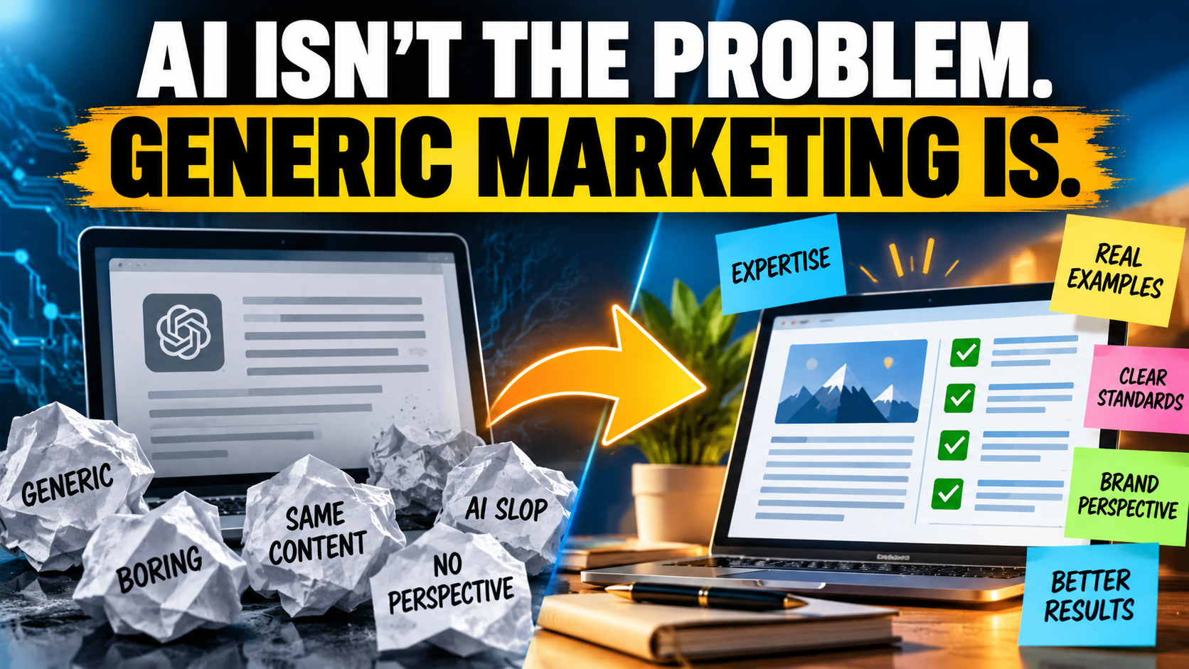 AI Marketing: How to Avoid Generic Content and Create Better Marketing
