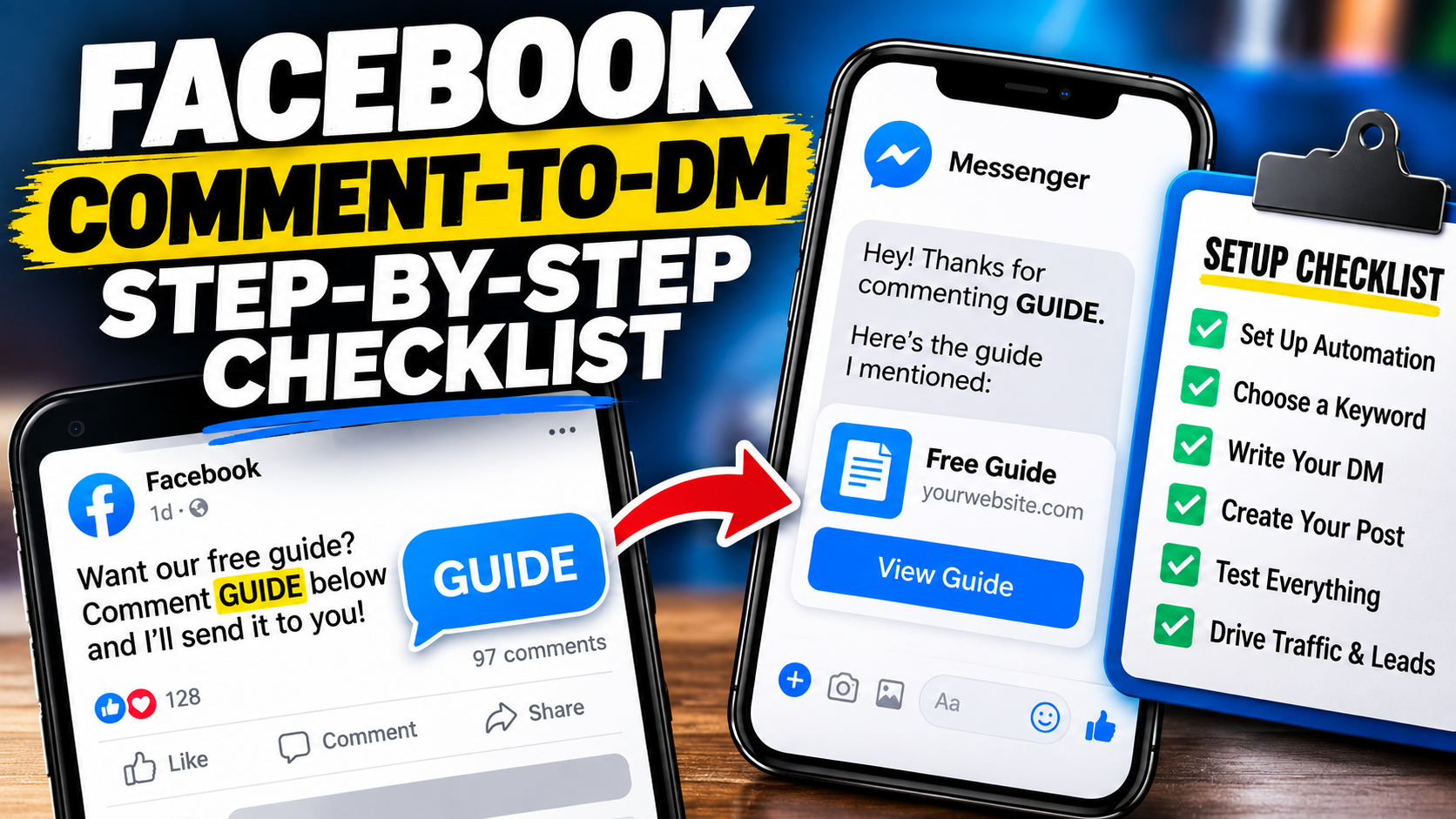 Facebook Comment-to-DM Automation: Step-by-Step Setup Checklist