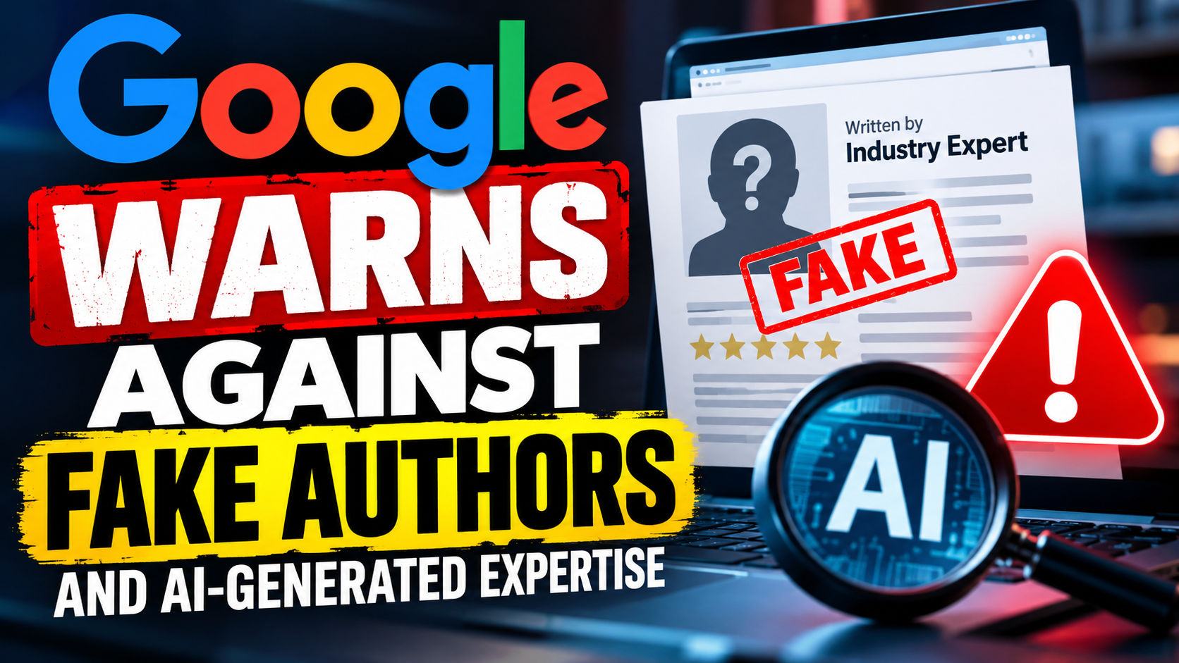 Google Is Warning Businesses: Don’t Manufacture Expertise With AI
