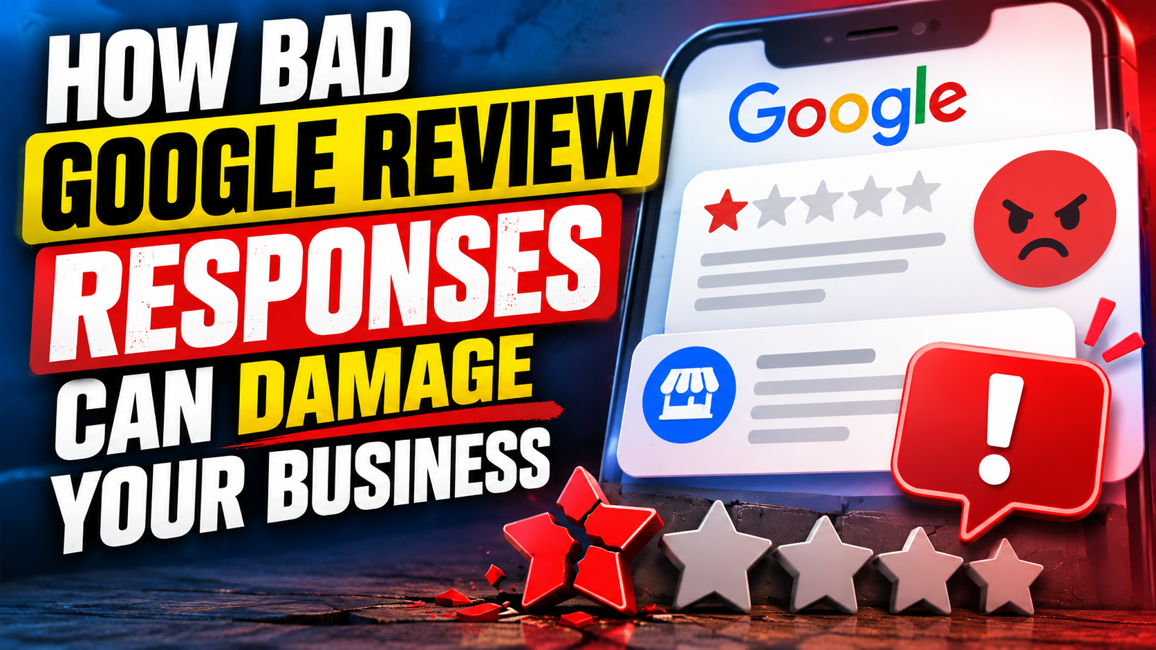 How Bad Google Review Responses Can Damage Your Business Reputation