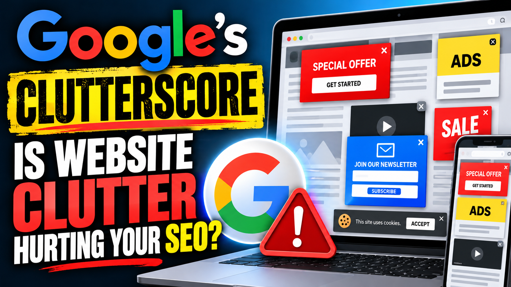 Google’s ClutterScore: Is Website Clutter Hurting Your SEO?